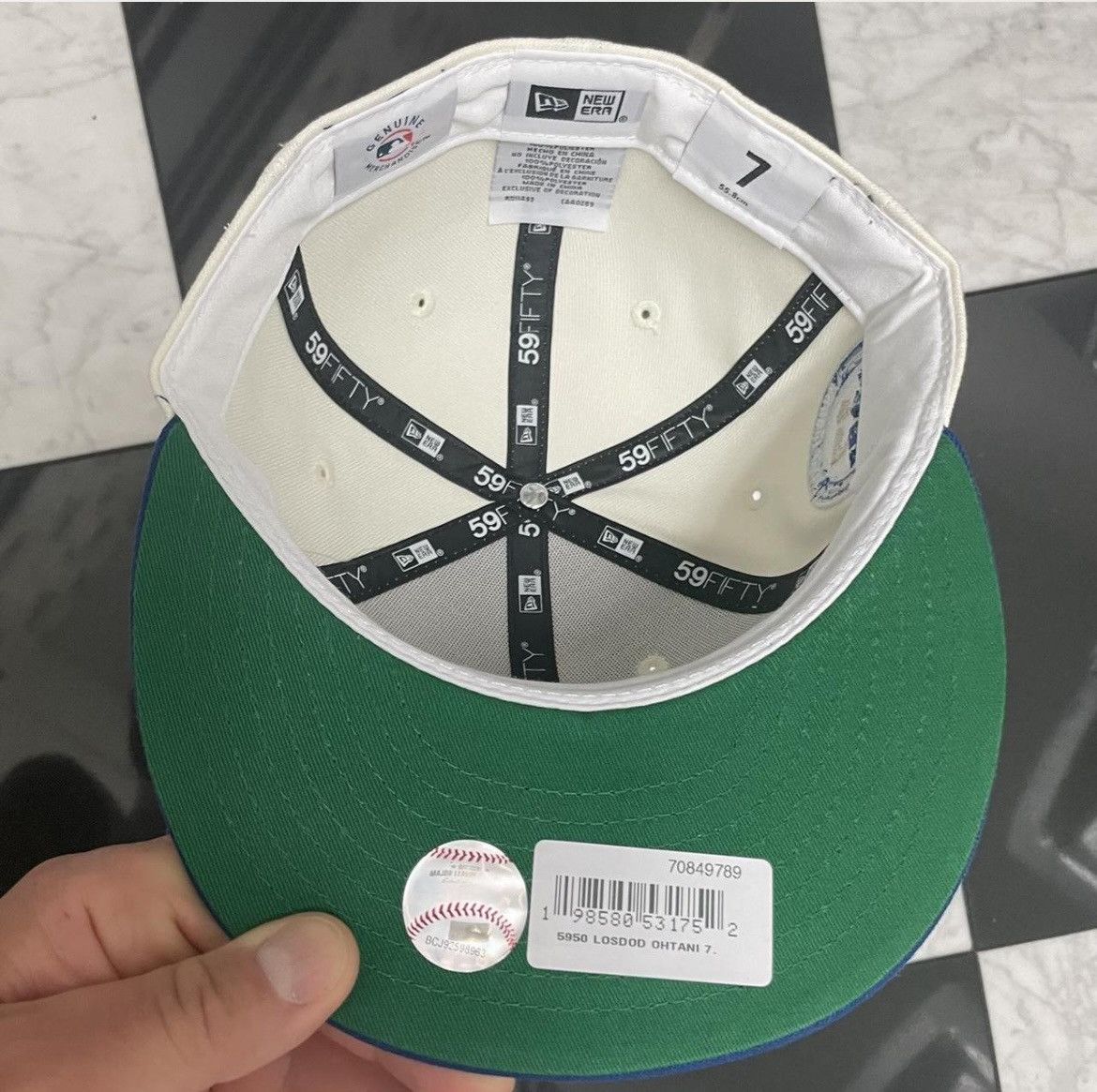 New Era 🔥 Exclusive Ohtani Dodgers fitted size 7 Size ONE SIZE - 4 Thumbnail
