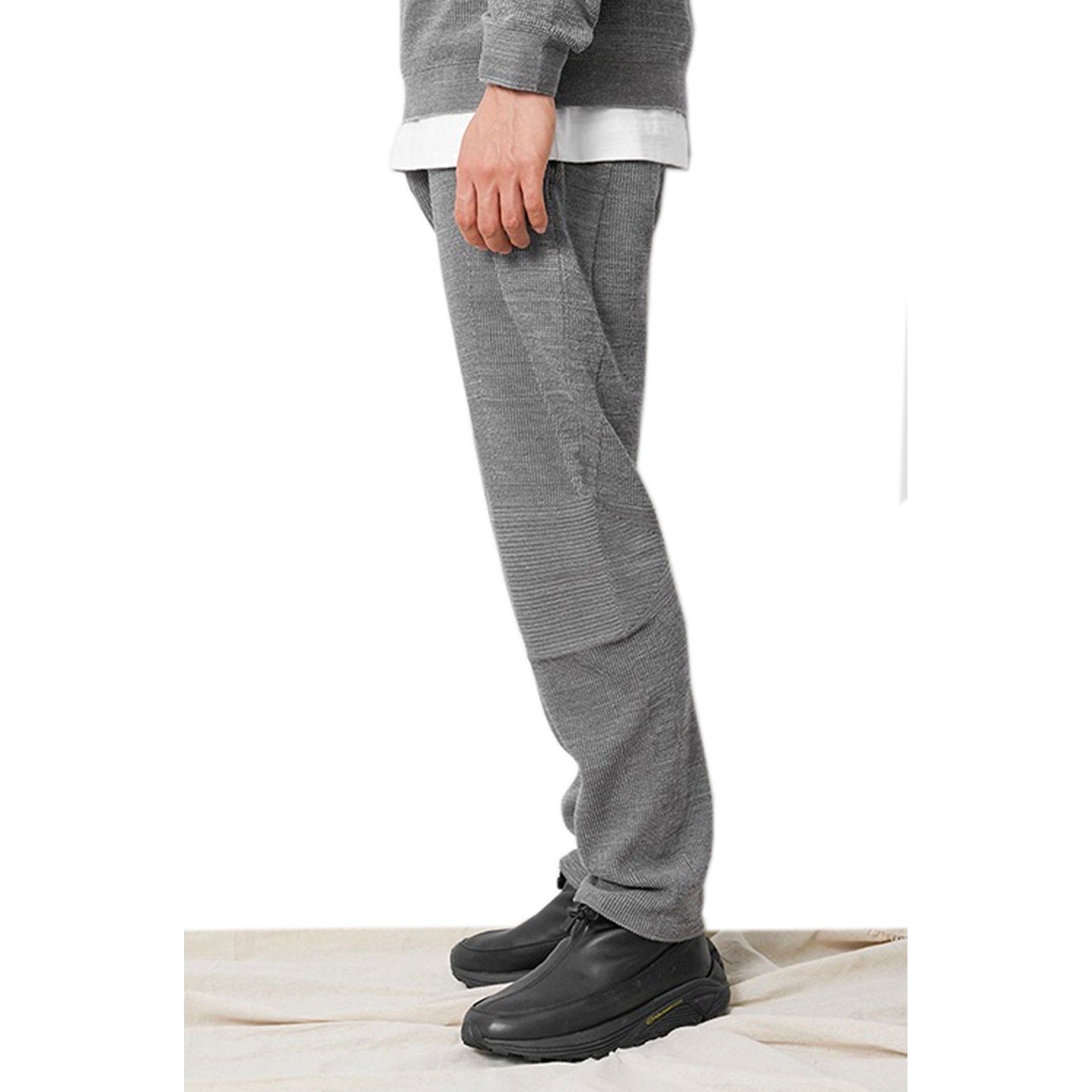 Snow Peak NEW Snow Peak Made in Japan Gray WG Stretch Knit Pants Size US 30 / EU 46 - 3 Thumbnail