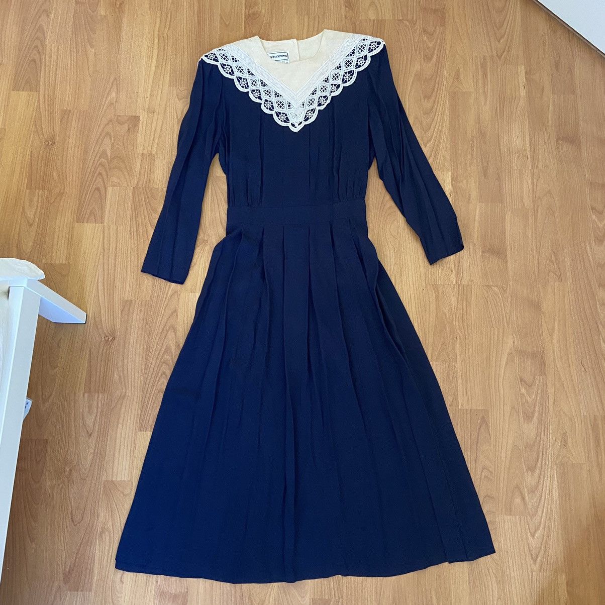 Vintage Vintage Karin Stevens Women’s Pilgrim Dress Size 12 Size XL / US 12-14 / IT 48-50 - 2 Thumbnail