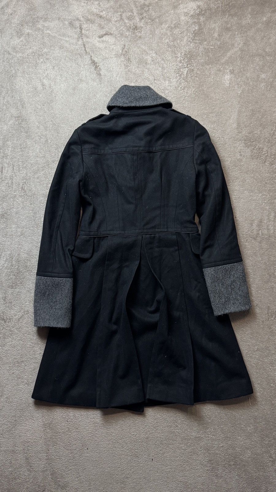 Japanese Brand 00s Napoleon Japan Balmain PPFM gucci Style Mohair Wool Coat Size S / US 4 / IT 40 - 5 Thumbnail