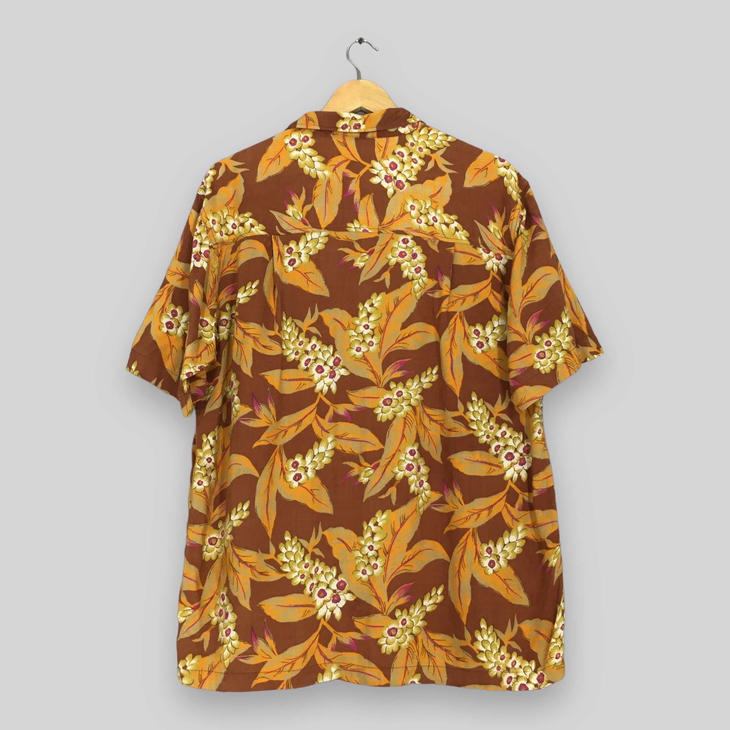Other Vintage 90s Aloha Floral Hawaiian Rayon Shirt Large Size US L / EU 52-54 / 3 - 7 Thumbnail