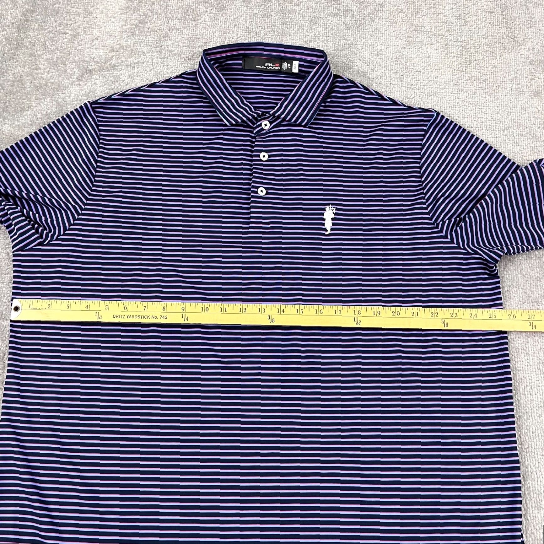 RLX Ralph Lauren RLX Ralph Lauren Polo Shirt Mens 2XL XXL Fieldstone Golf Club Performance Sport Size US XXL / EU 58 / 5 - 6 Thumbnail
