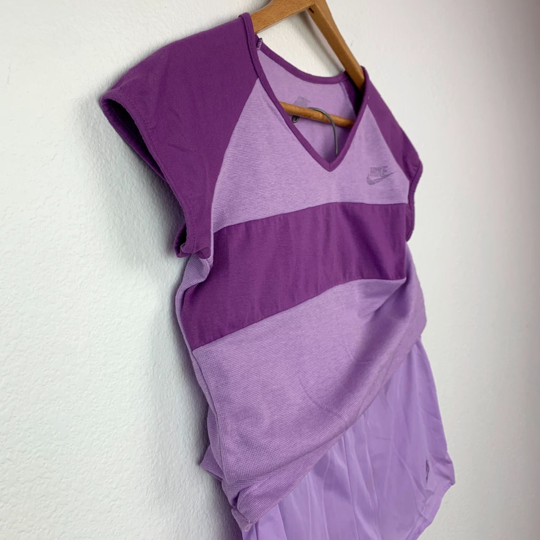 Nike VINTAGE Nike Purple Running Tennis Track Workout Short Shirt Hotpants Medium Size M / US 6-8 / IT 42-44 - 2 Thumbnail