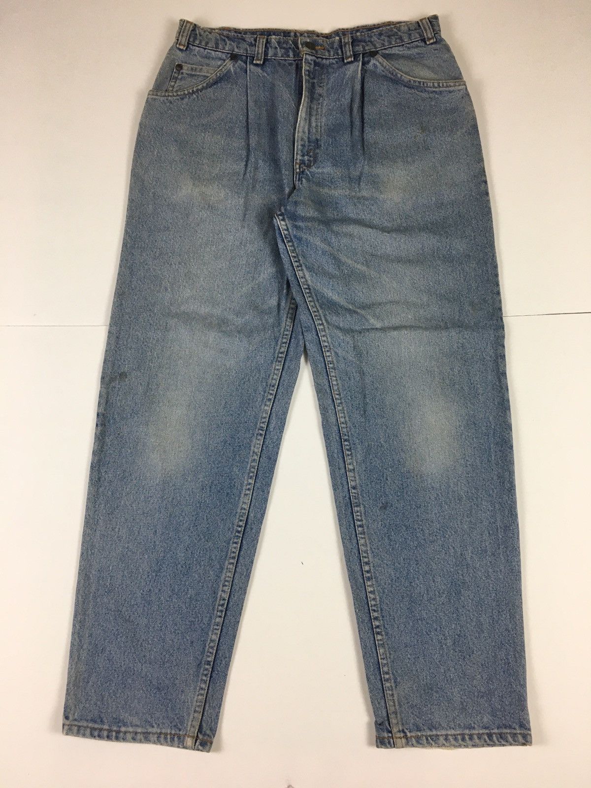 Levi's Vintage Clothing Vintage 80s Levi’s Button Stamp Number 1 Black Tab Canada Size US 34 / EU 50 - 1 Thumbnail