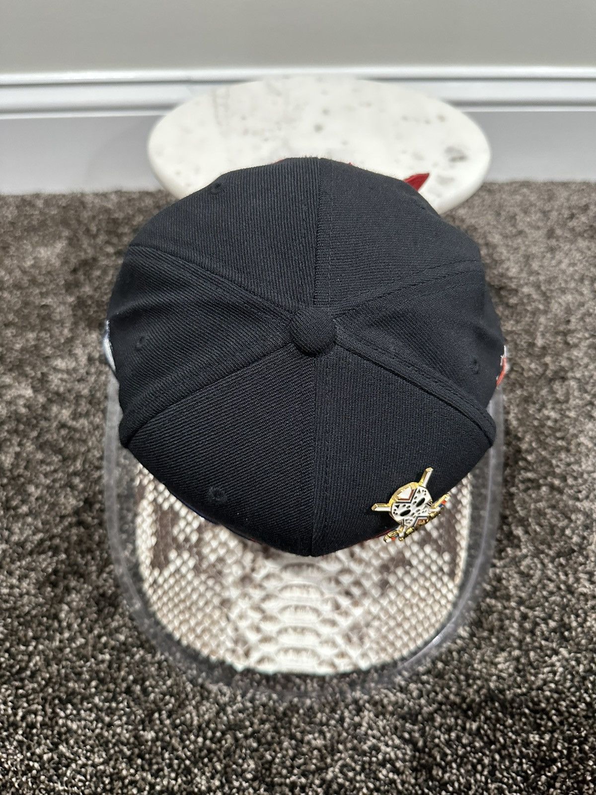 Just Don Just Don x Mitchell & Ness NHL New York Rangers Python Hat Size ONE SIZE - 5 Thumbnail