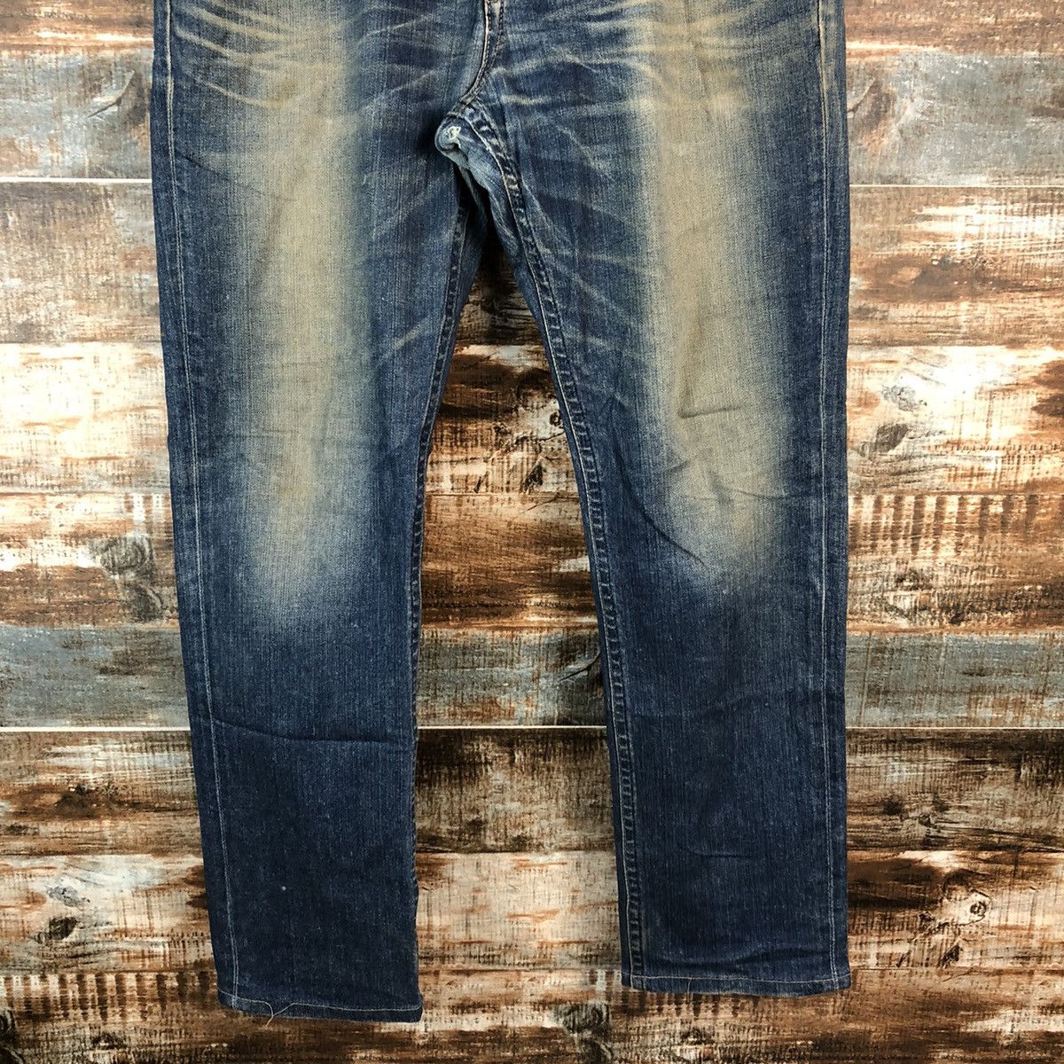 Japanese Brand DL Edwin Blue Trip Denim Pants #C174 Size US 34 / EU 50 - 3 Thumbnail