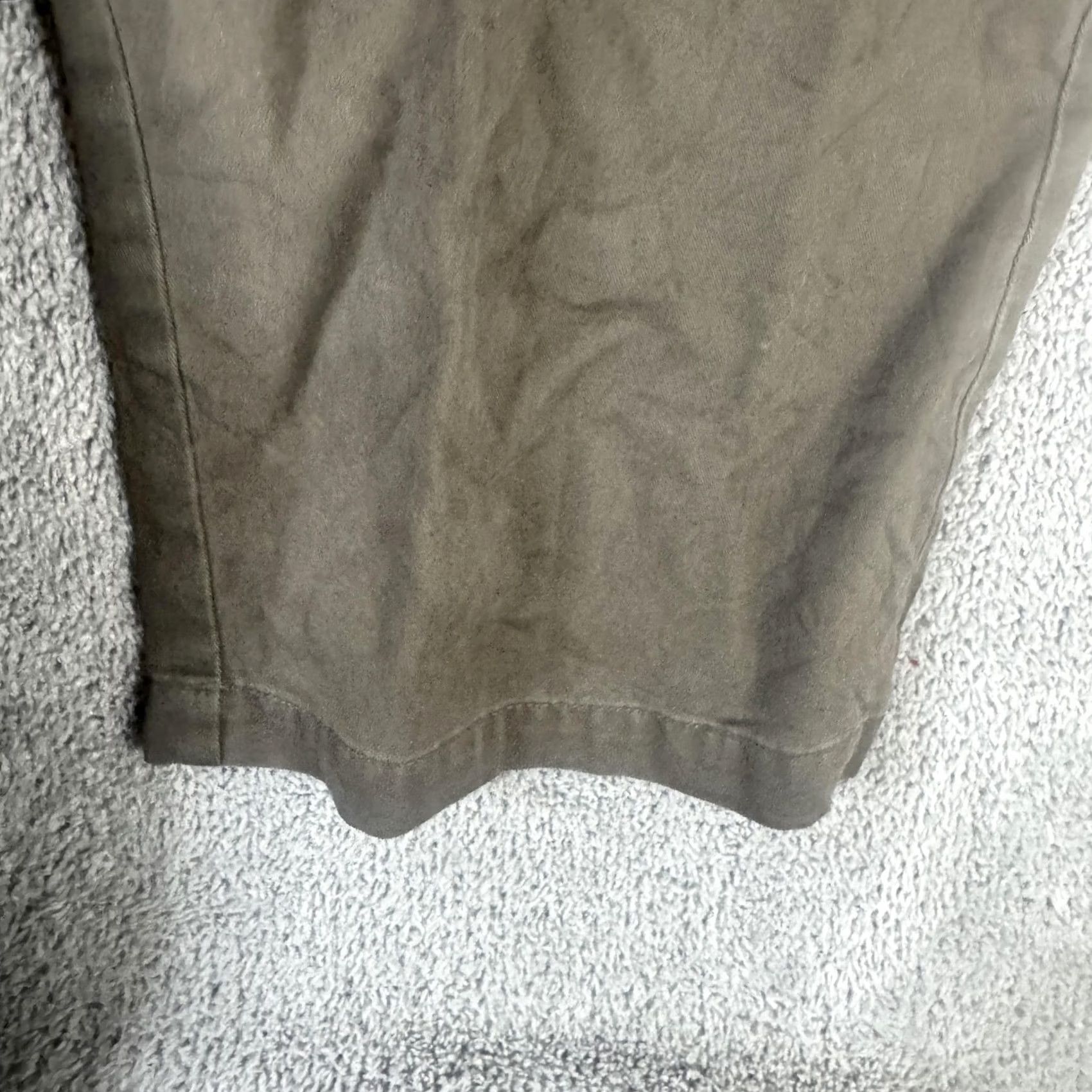 Ralph Lauren Lauren Ralph Lauren Pants Womens 8 Green Twill Chino Straight Leg Flap Pocket Front Zip Button Back Pocket Jeans Trousers Casual Size 30" / US 8 / IT 44 - 5 Thumbnail