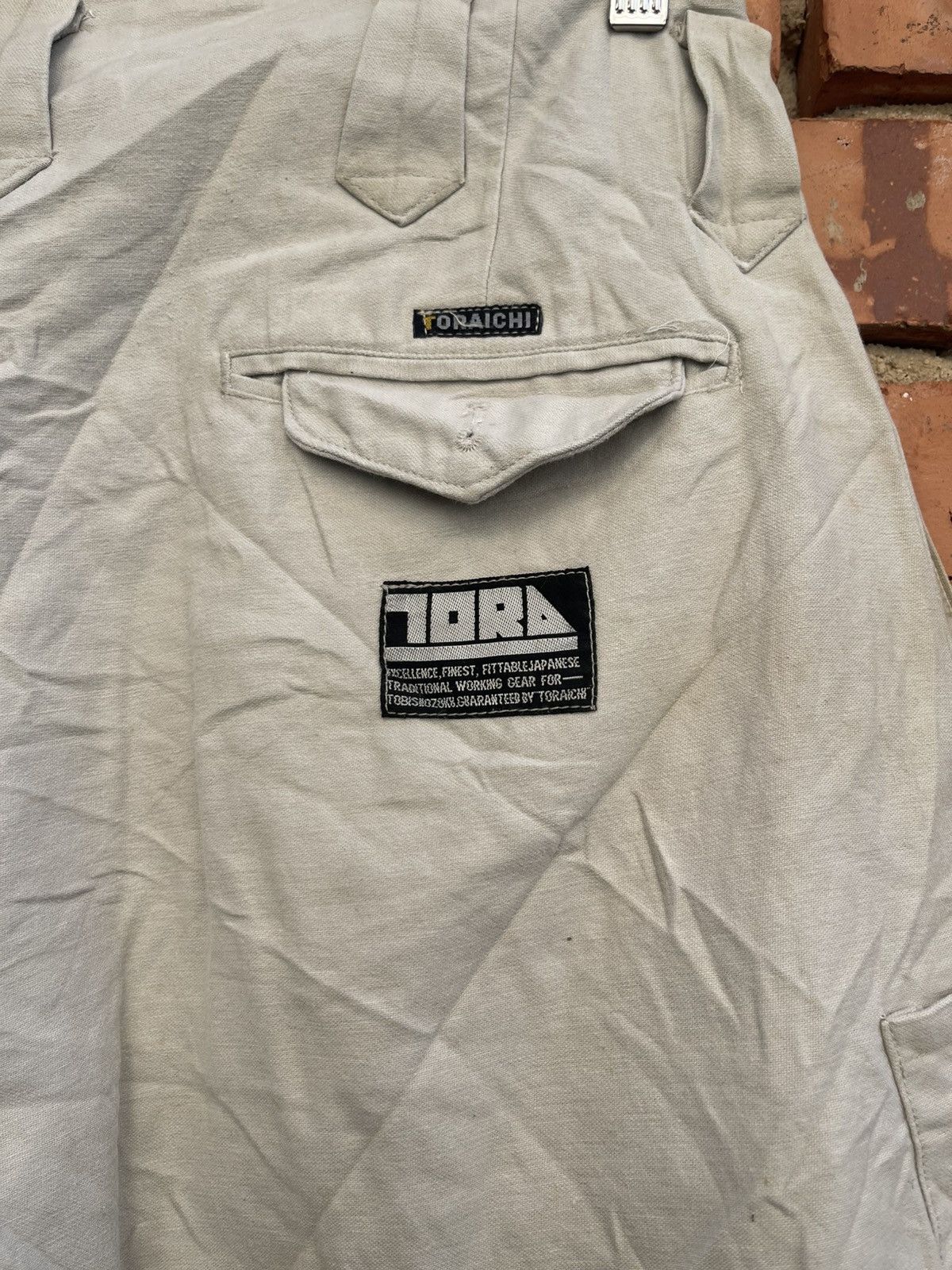 Japanese Brand Rare* Vintage Tobi Slacks Workwear Pants From Japan Size US 31 - 10 Thumbnail