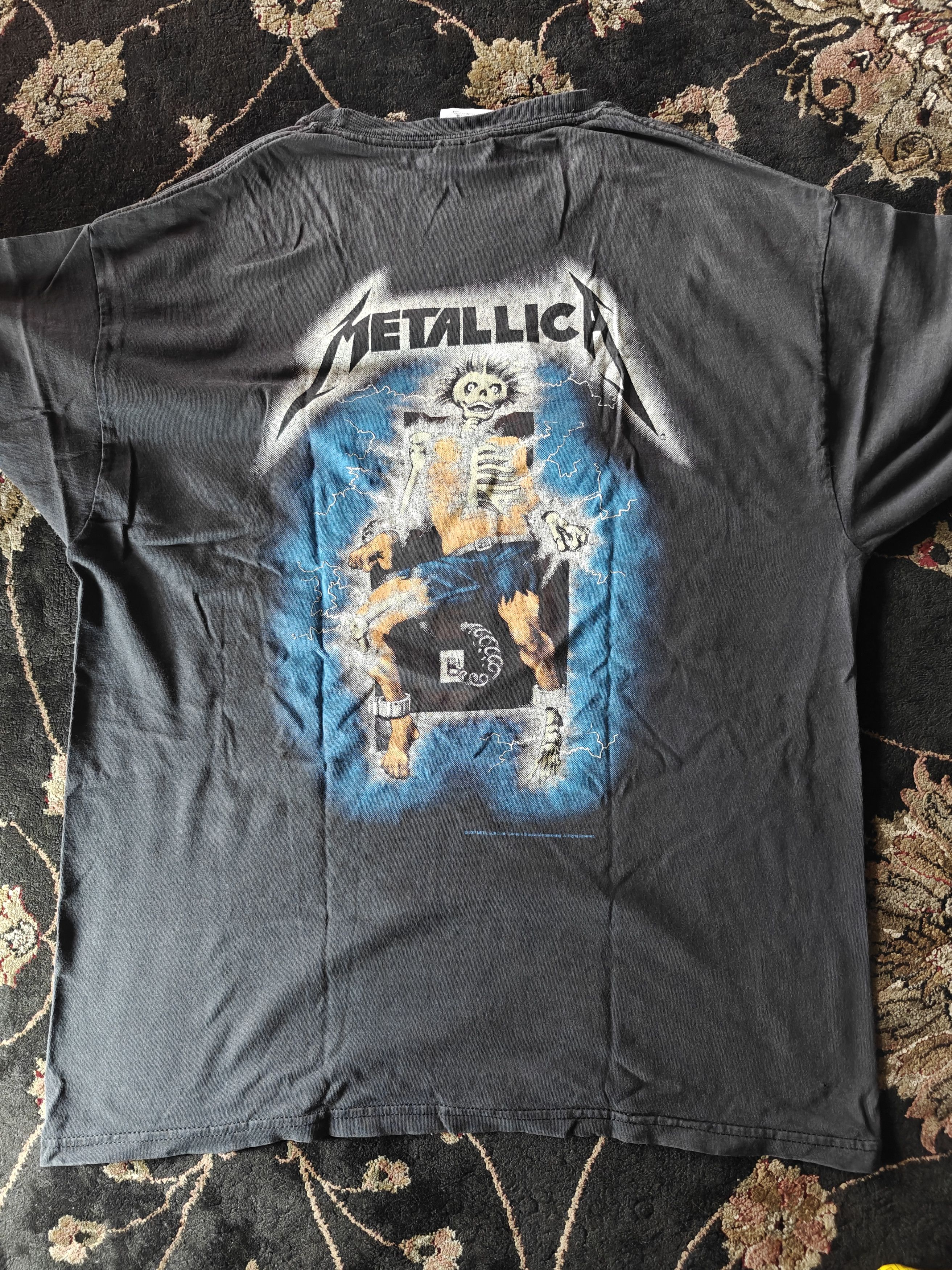 Vintage Vintage Metallica Shirt L Tag Size US M / EU 48-50 / 2 - 3 Thumbnail