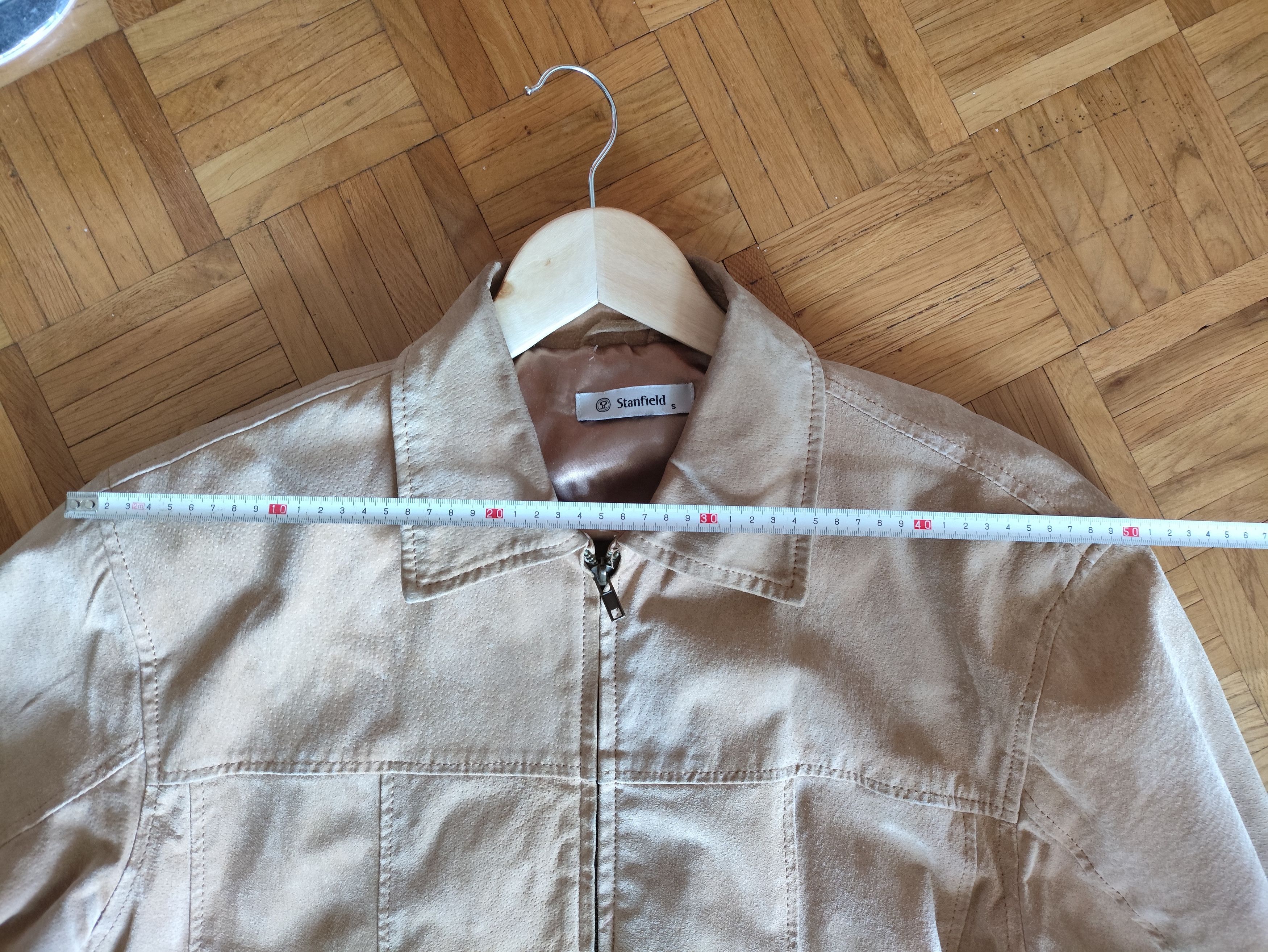 Other Tan Beige Vintage Cowboy Suede Leather jacket Size US S / EU 44-46 / 1 - 6 Thumbnail