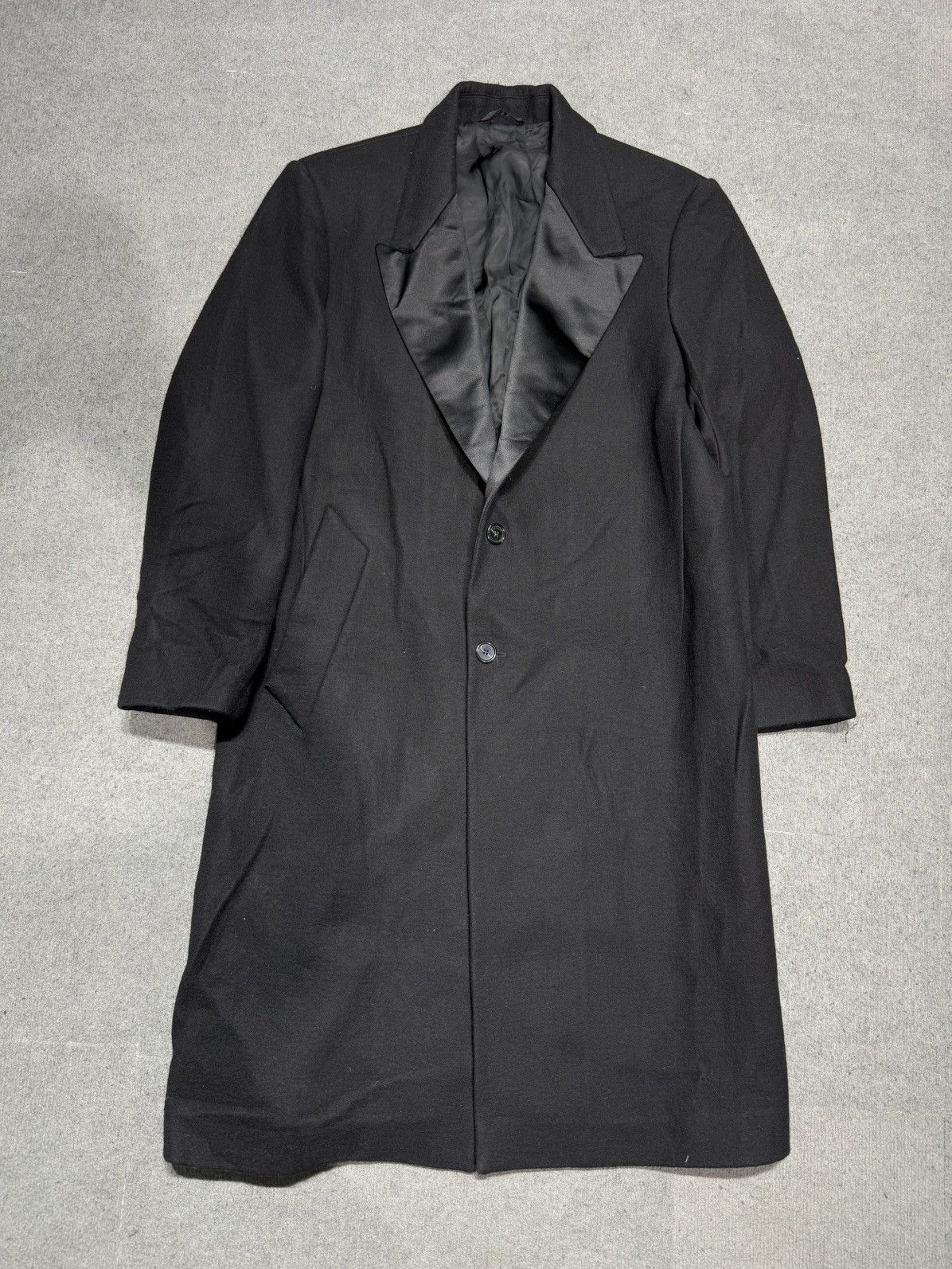 Raf Simons RAF SIMONS SS17 LONG COAT WITH POINTED REVERS Size US M / EU 48-50 / 2 - 2 Thumbnail