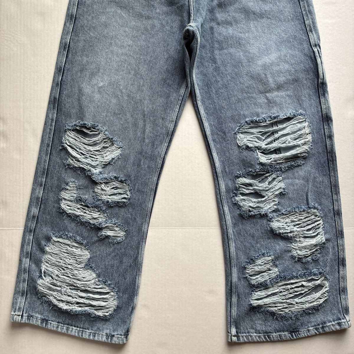 By Far By Far from Concepts Designer Stone Wash Flare Jeans NWT Size 28" / US 6 / IT 42 - 3 Thumbnail