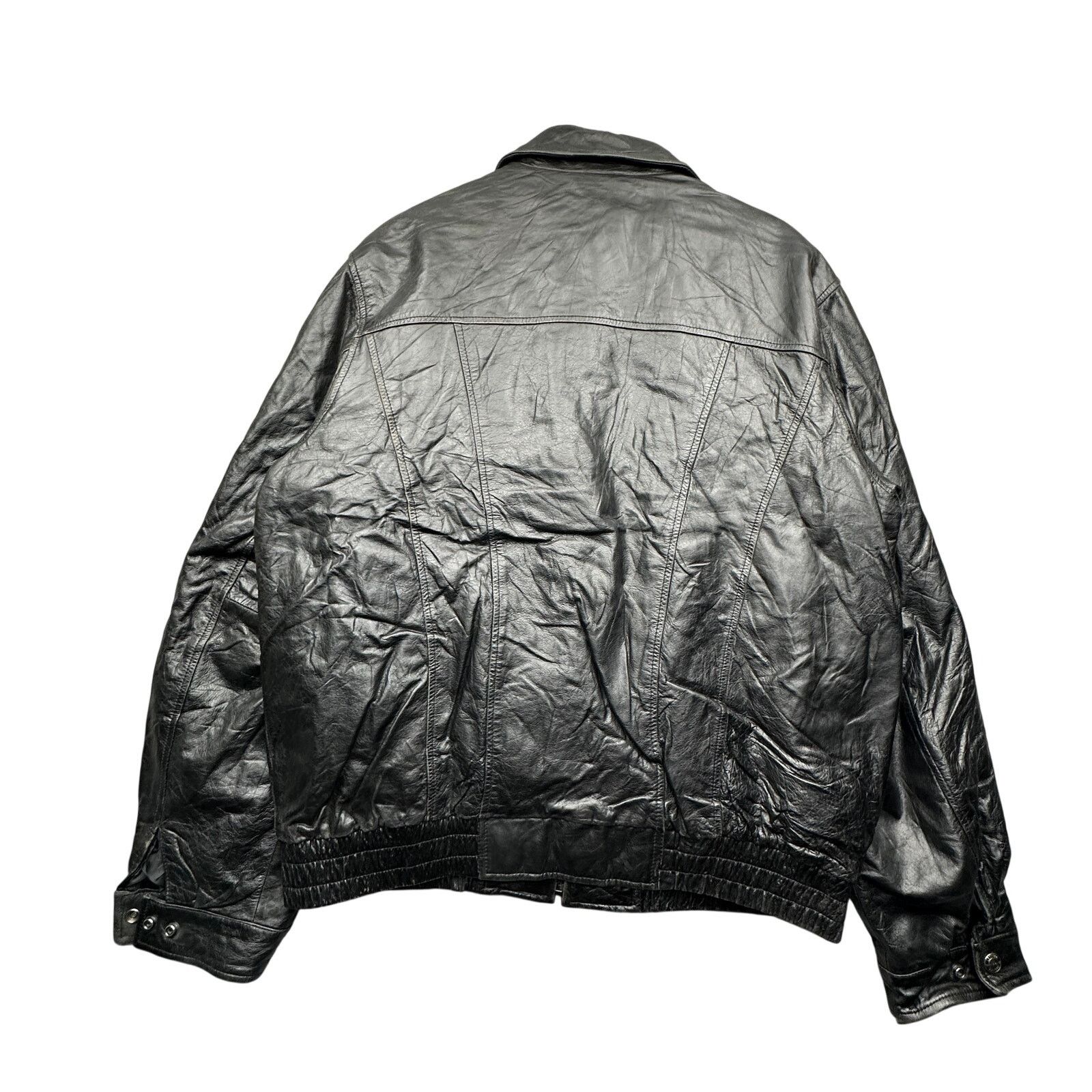 Wilsons Leather Vintage Wilsons Leather Thinsulate Jacket Men 2XLT Black Size US XXL / EU 58 / 5 - 2 Thumbnail