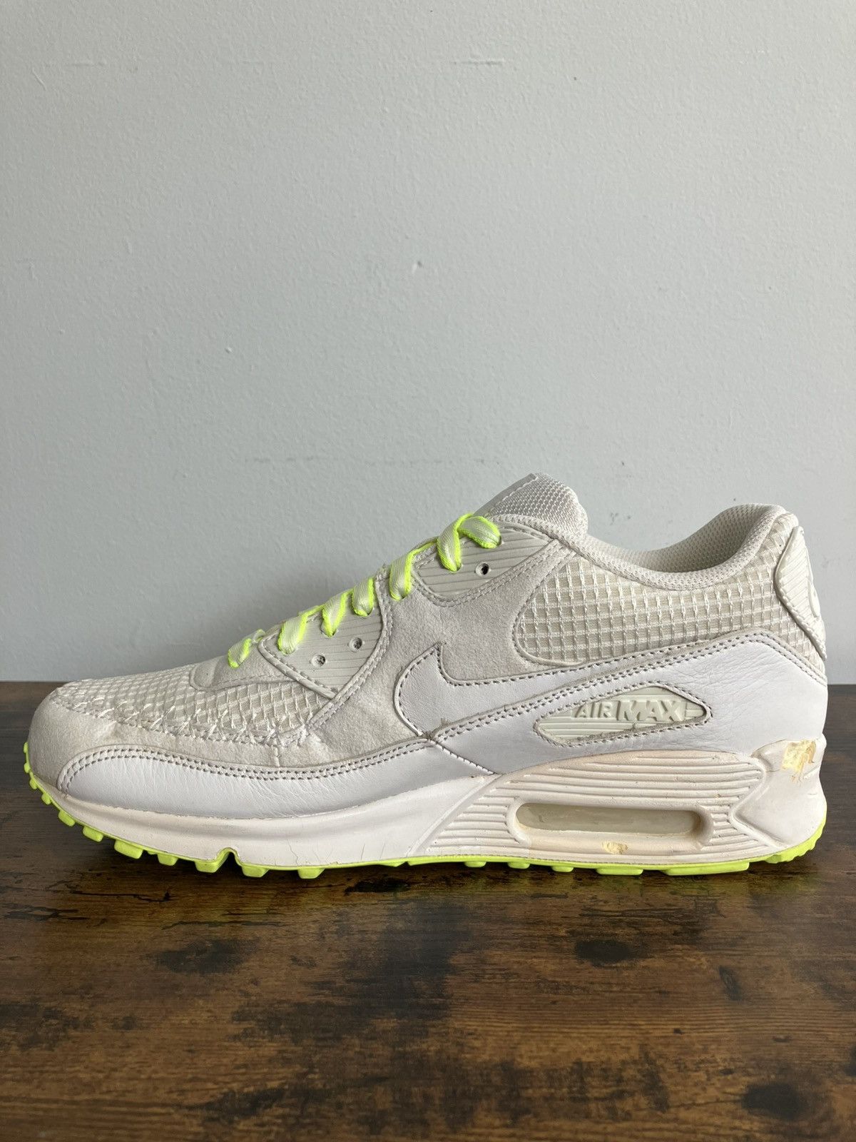 Nike KAWS x Nike Air Max 90 Premium White Size US 9 / EU 42 - 5 Thumbnail