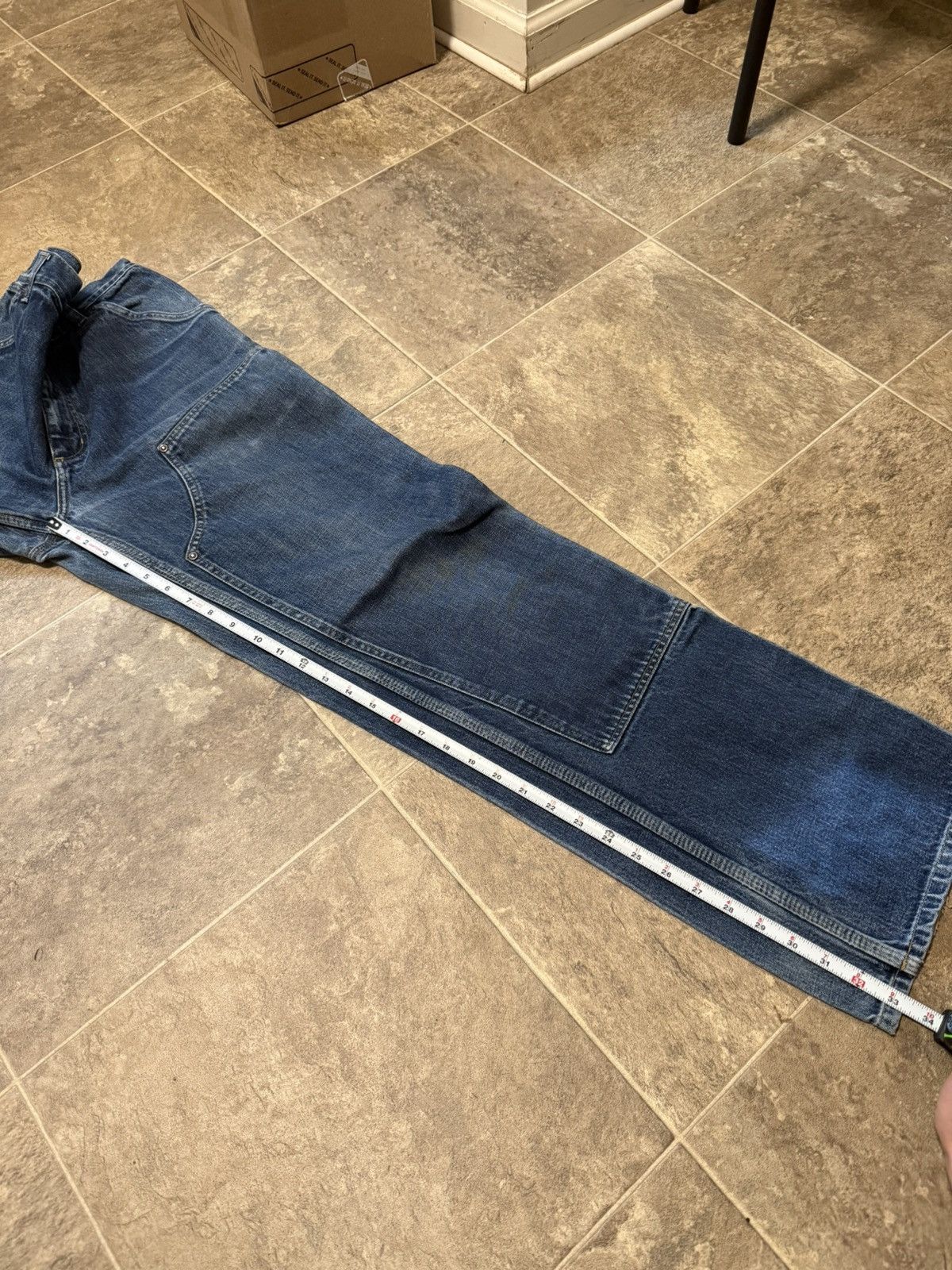 Carhartt Vintage Thrashed Faded Carhartt Double Knee Denim 4gseller Size US 32 / EU 48 - 8 Thumbnail