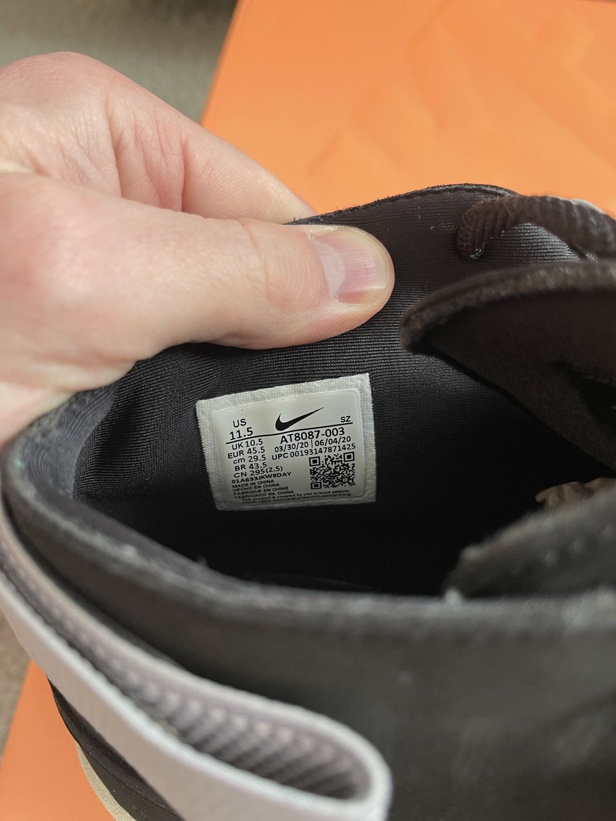Fear of God × Nike Air Fear of God Raid Size US 11.5 / EU 44-45 - 8 Thumbnail