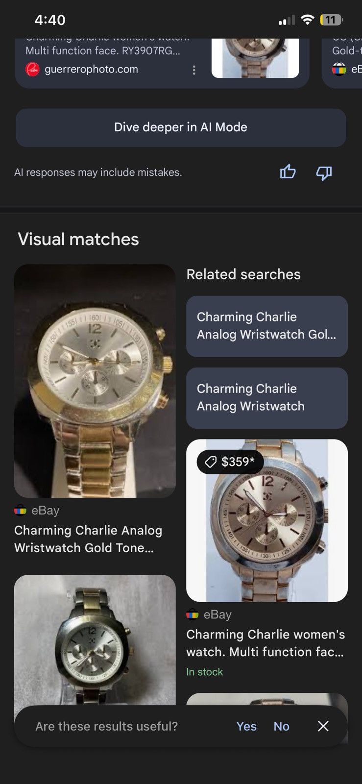 Other Charming charlie watch 300$ online Size ONE SIZE - 3 Thumbnail