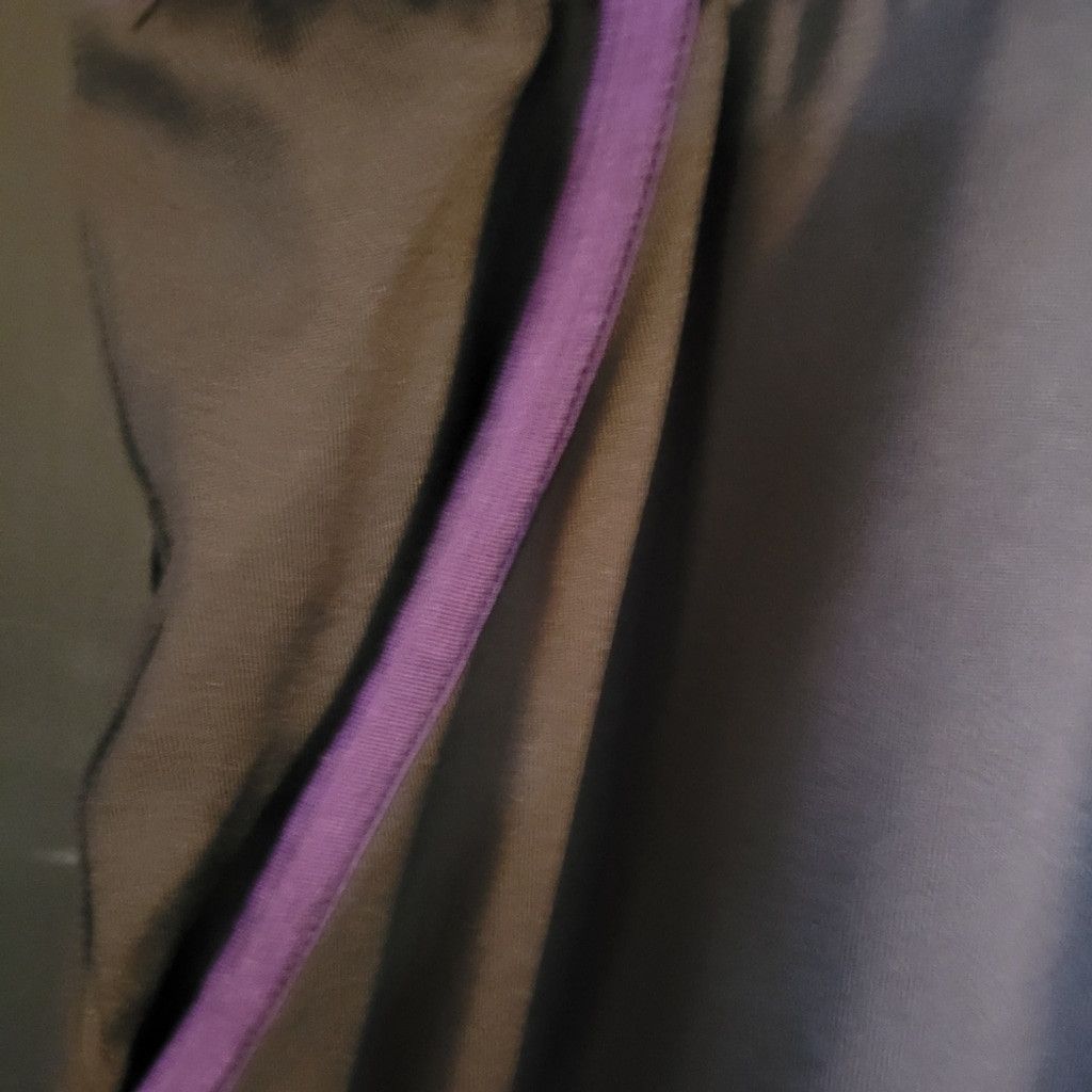 St. Johns Bay St. John's Bay , NWOT, Size XL, pants, blk/purple Size 36" / US 14 / IT 50 - 3 Thumbnail