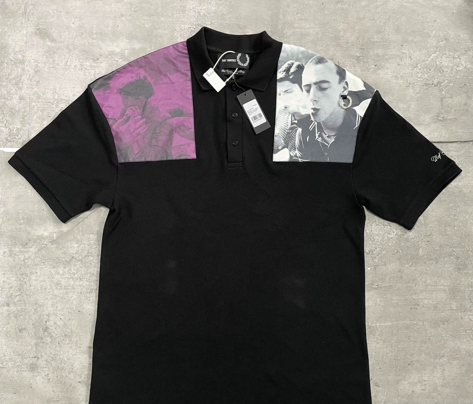 Raf Simons Portrait short-sleeved shirt