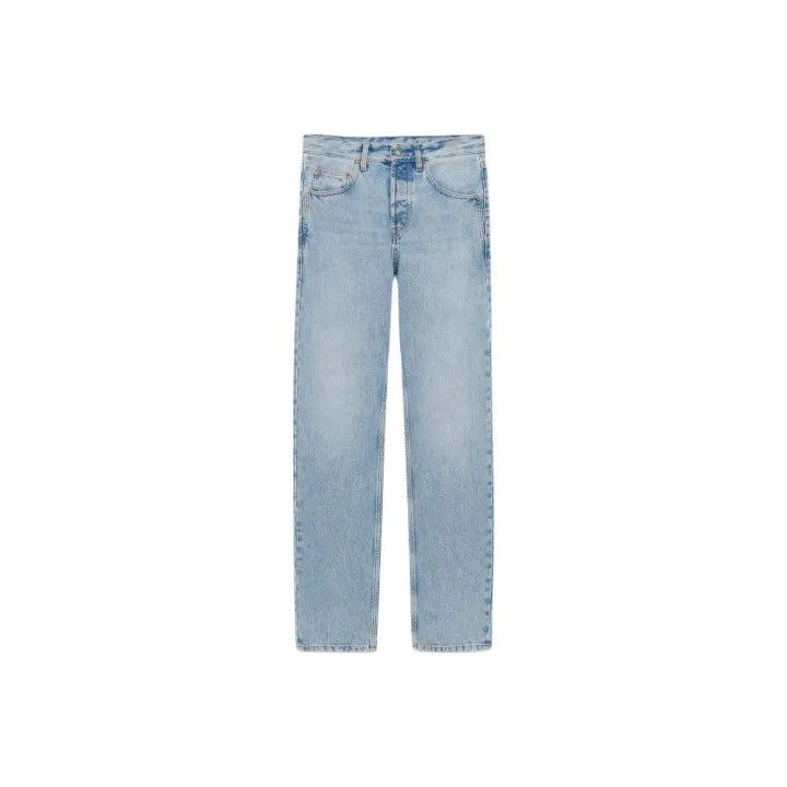 Saint Laurent Paris Saint Laurent Blue Bay Denim Baggy Jeans 0079 Size 29" - 1 Thumbnail