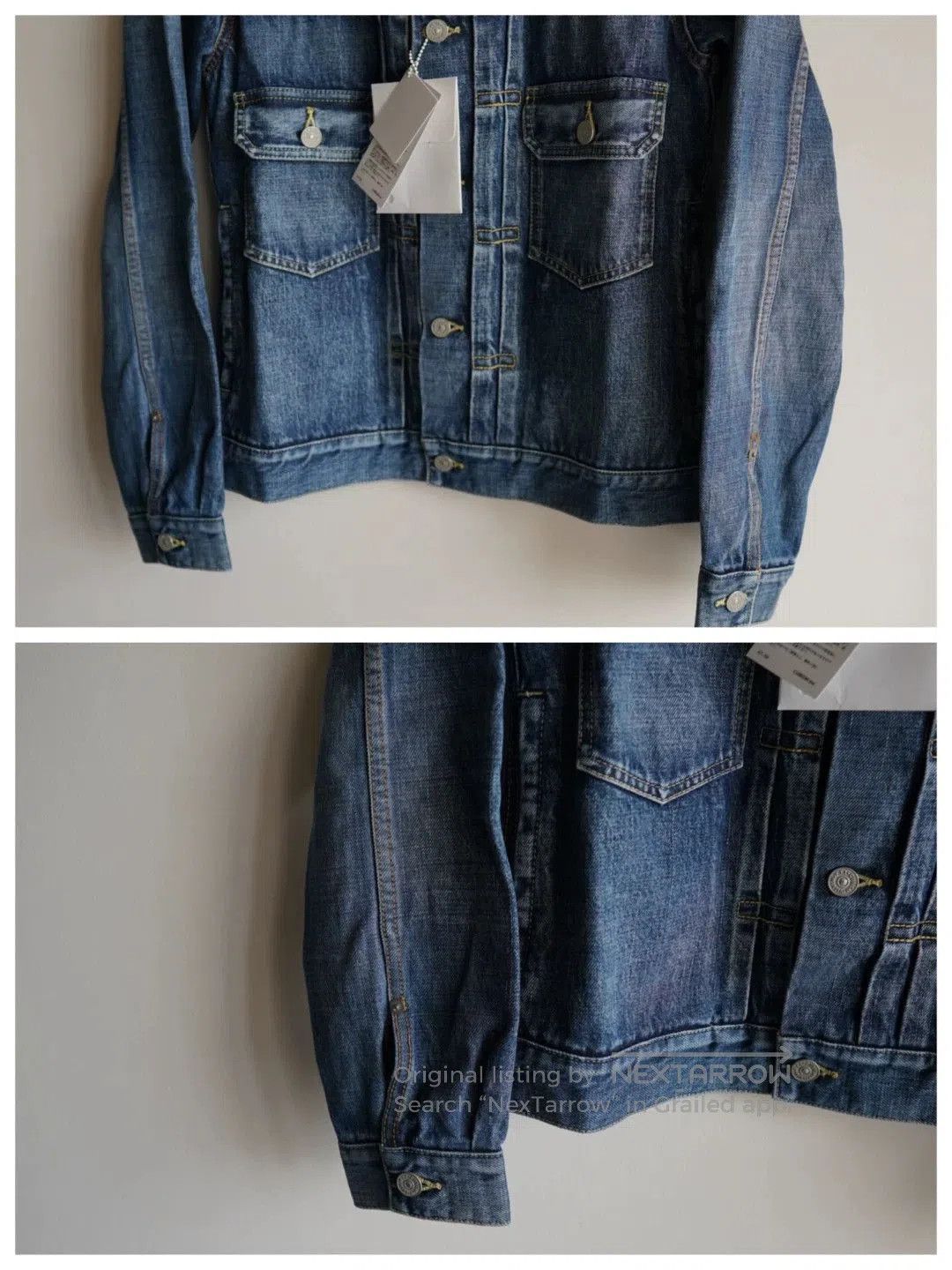 Visvim Blue Denim Jacket - Size S. Size US S / EU 44-46 / 1 - 2 Thumbnail