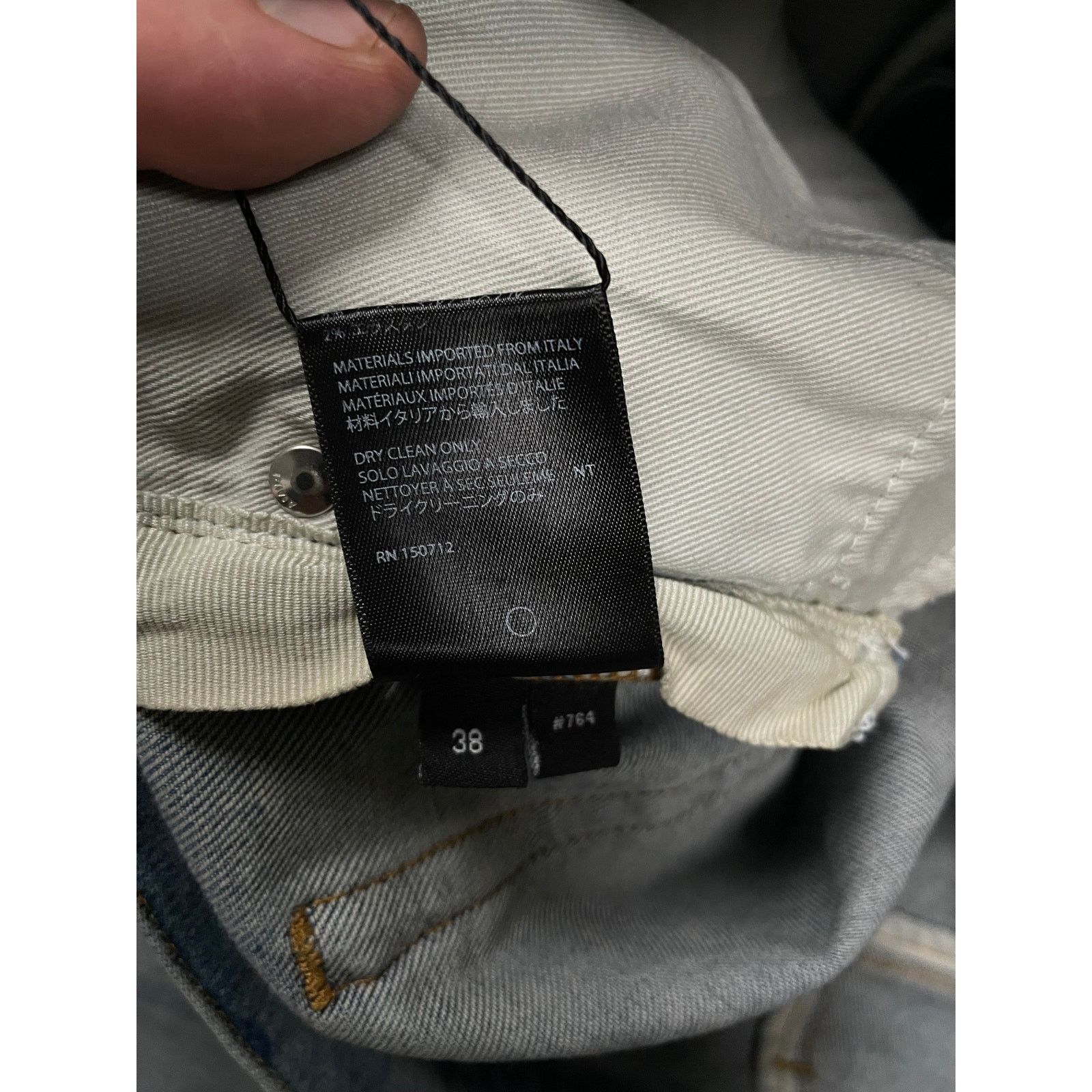 Amiri Amiri Thrasher Patch Light Wash Multi 38 Used Size US 38 / EU 54 - 4 Thumbnail