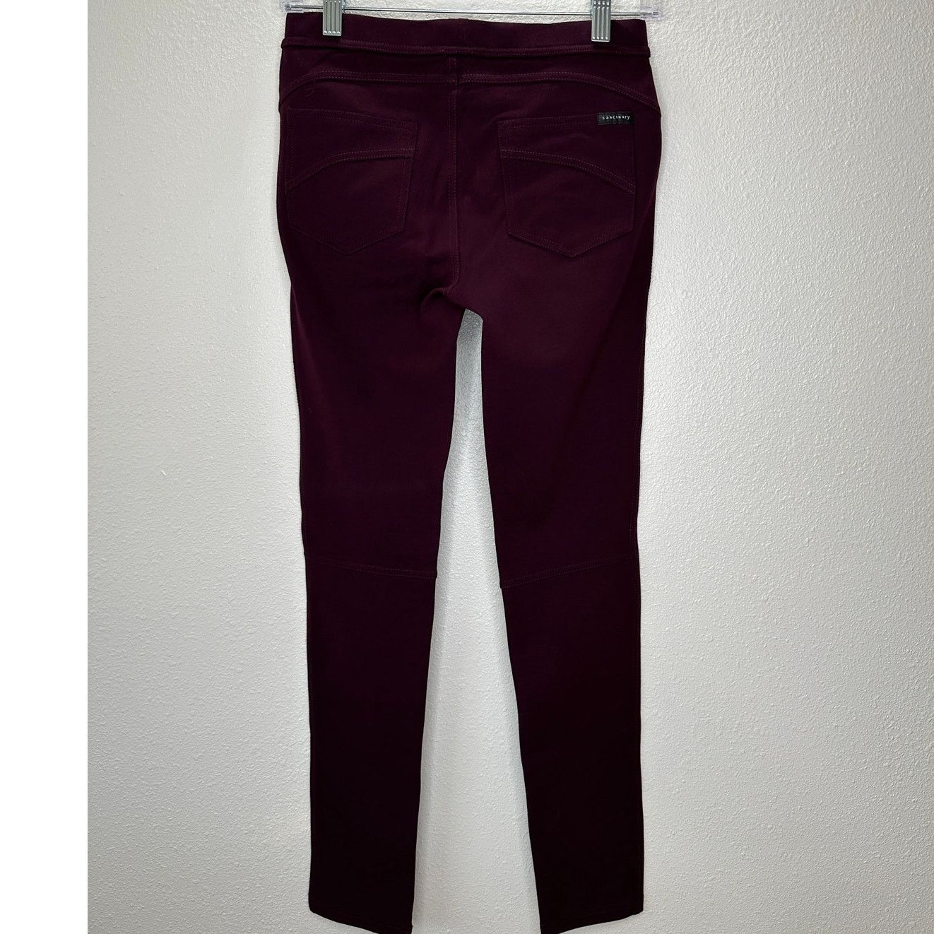 Sanctuary Sanctuary Eggplant Purple Pull On Jegging Legging Small Size 27" / US 4 / IT 40 - 5 Thumbnail