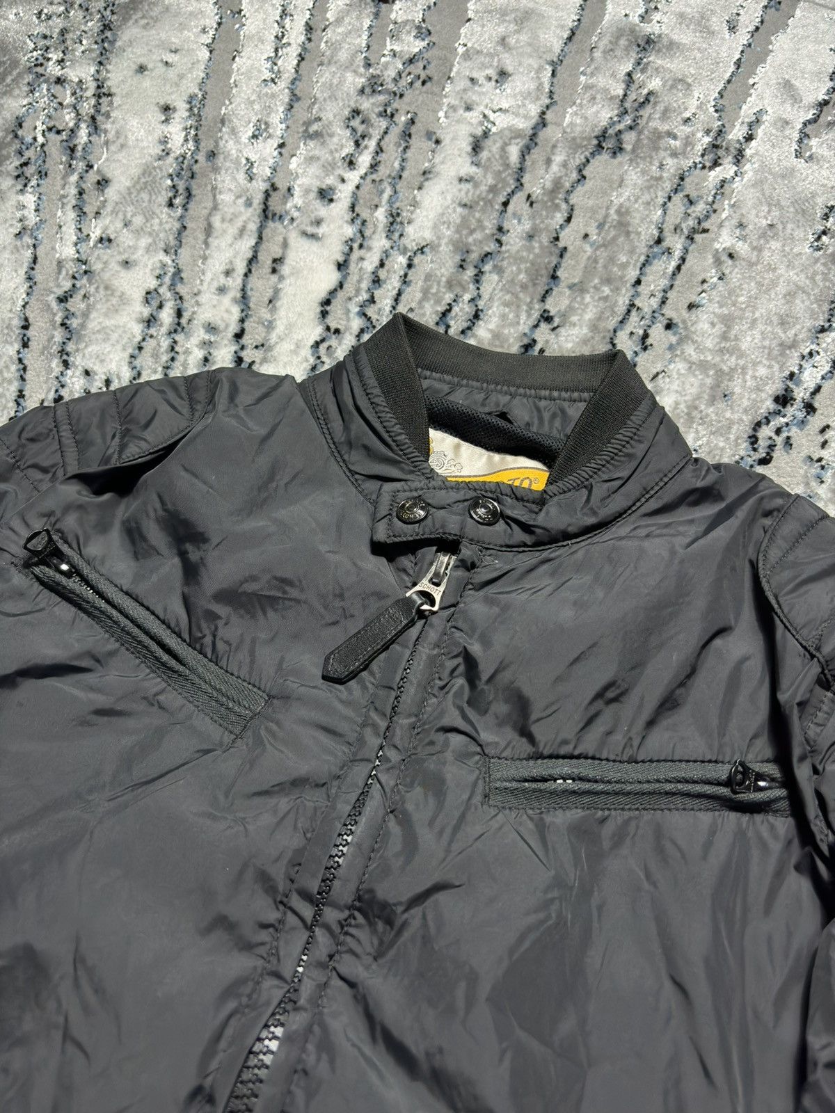 Schott × Vintage VINTAGE SCHOTT USA SUEDE LEATHER BOMBER JACKET Size US S / EU 44-46 / 1 - 3 Thumbnail