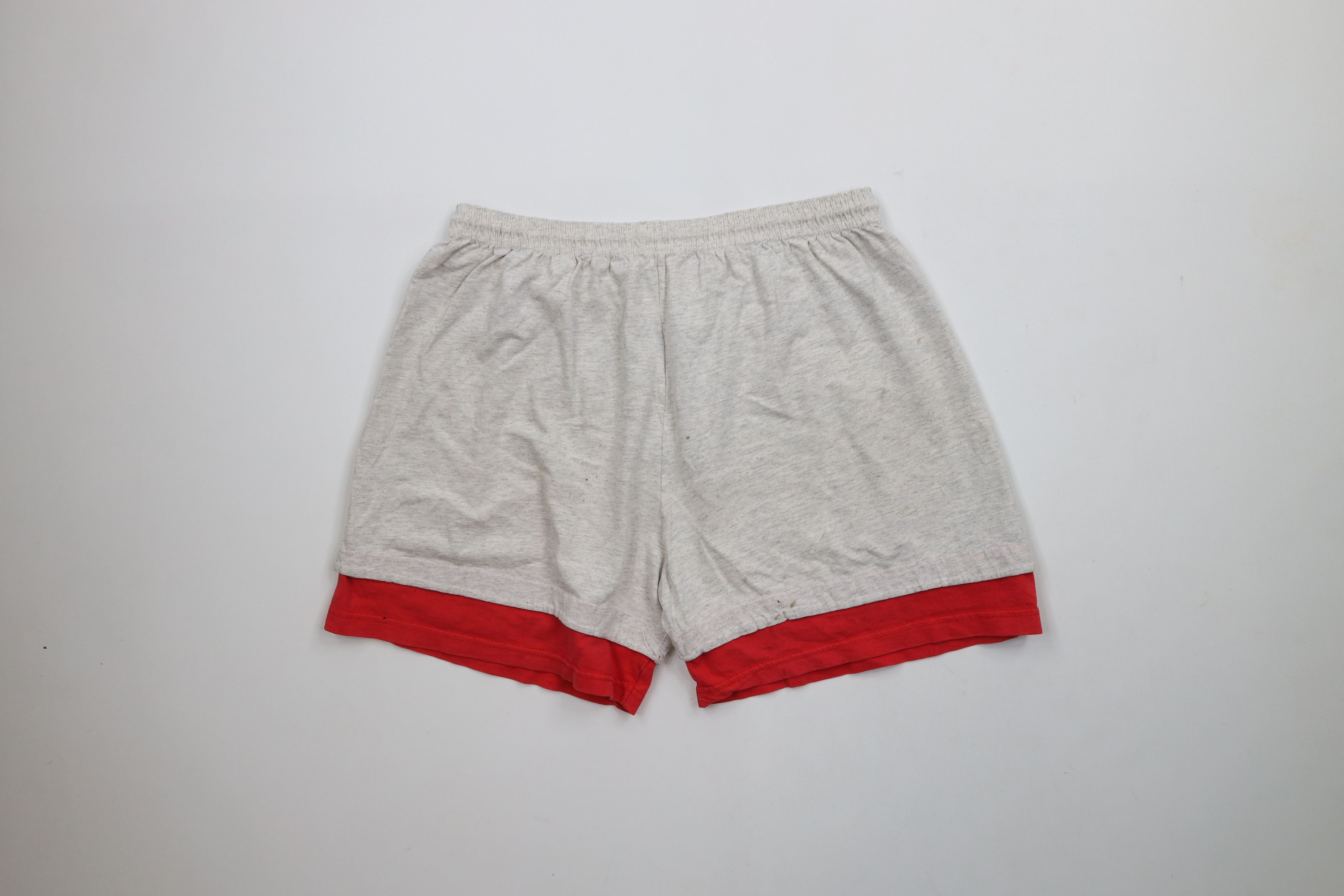 Vintage Vintage 90s Streetwear Layered Rocket Baseball Shorts USA Size US 36 / EU 52 - 12 Thumbnail