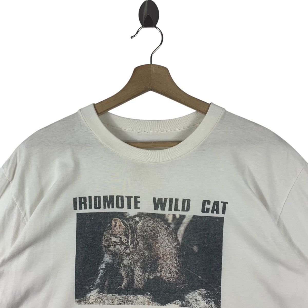 Japanese Brand × Vintage Vintage IRIOMOTE WILD CAT by makoto yokotsuka photo tee Size US L / EU 52-54 / 3 - 2 Thumbnail