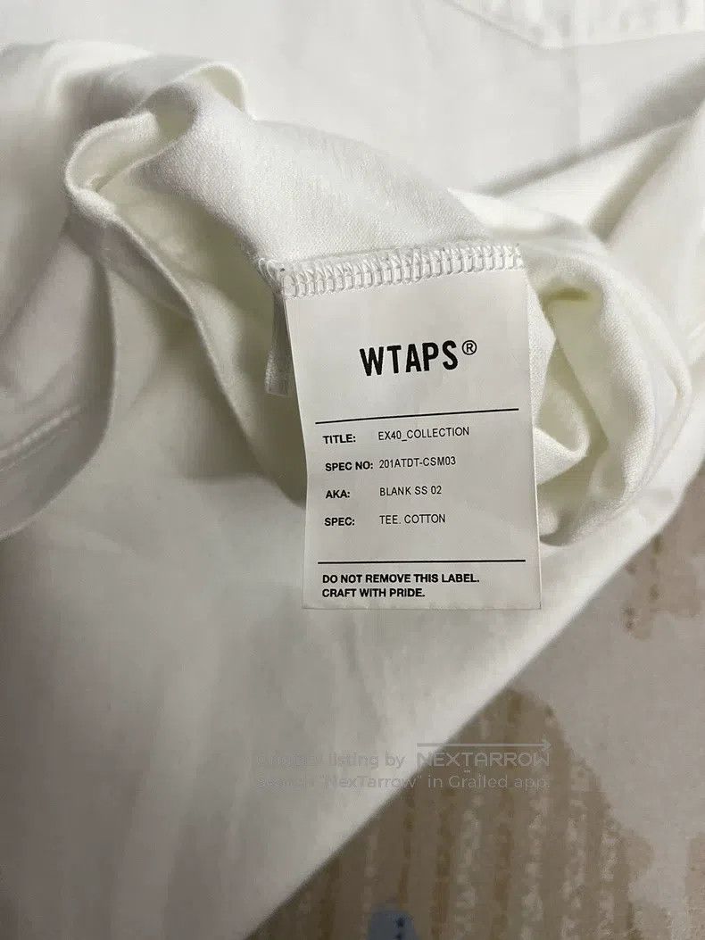Wtaps Wtaps Pure White Short Sleeve Size US S / EU 44-46 / 1 - 8 Thumbnail