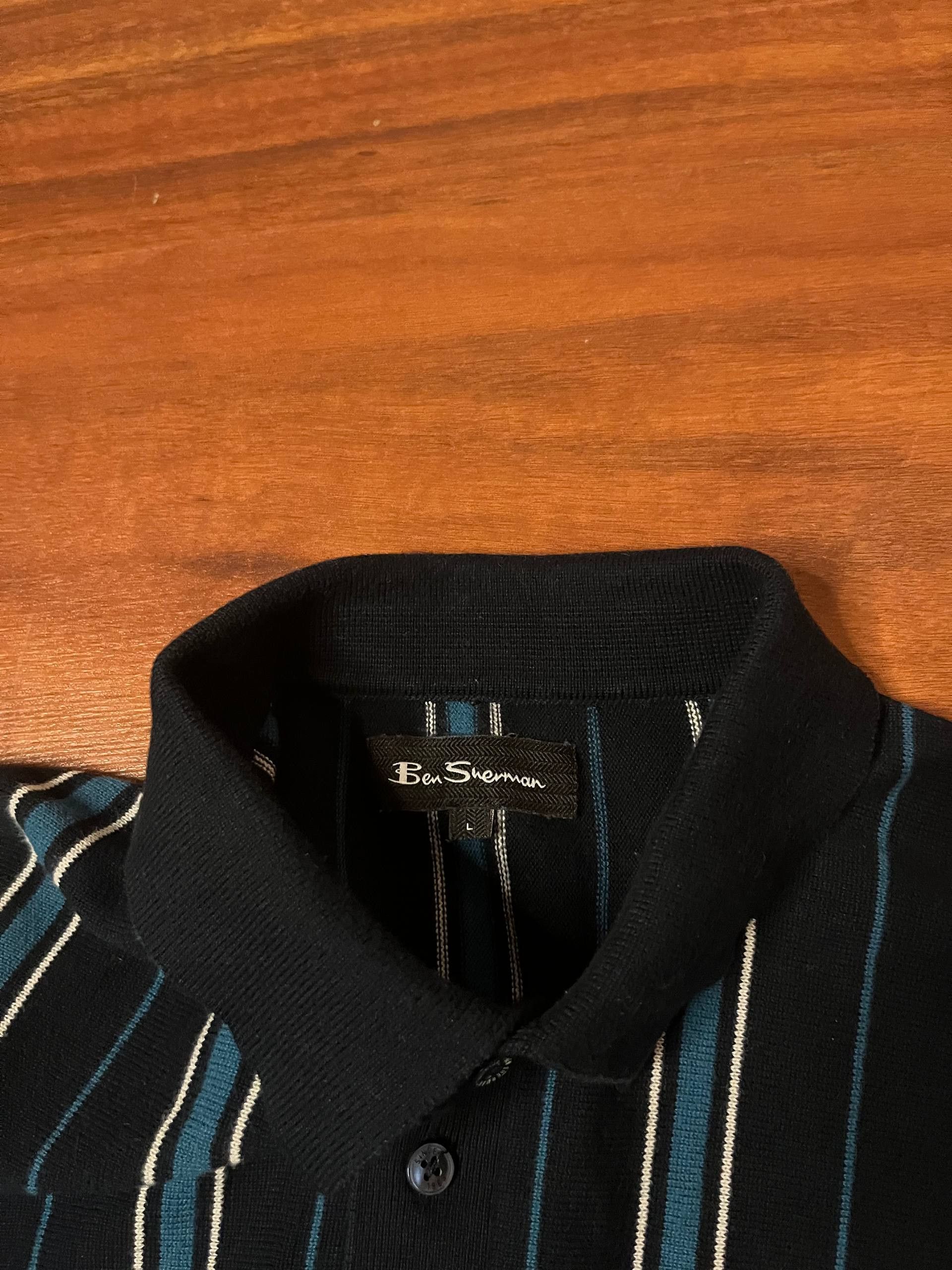 Ben Sherman Ben Sherman Striped Polo Size US L / EU 52-54 / 3 - 6 Thumbnail
