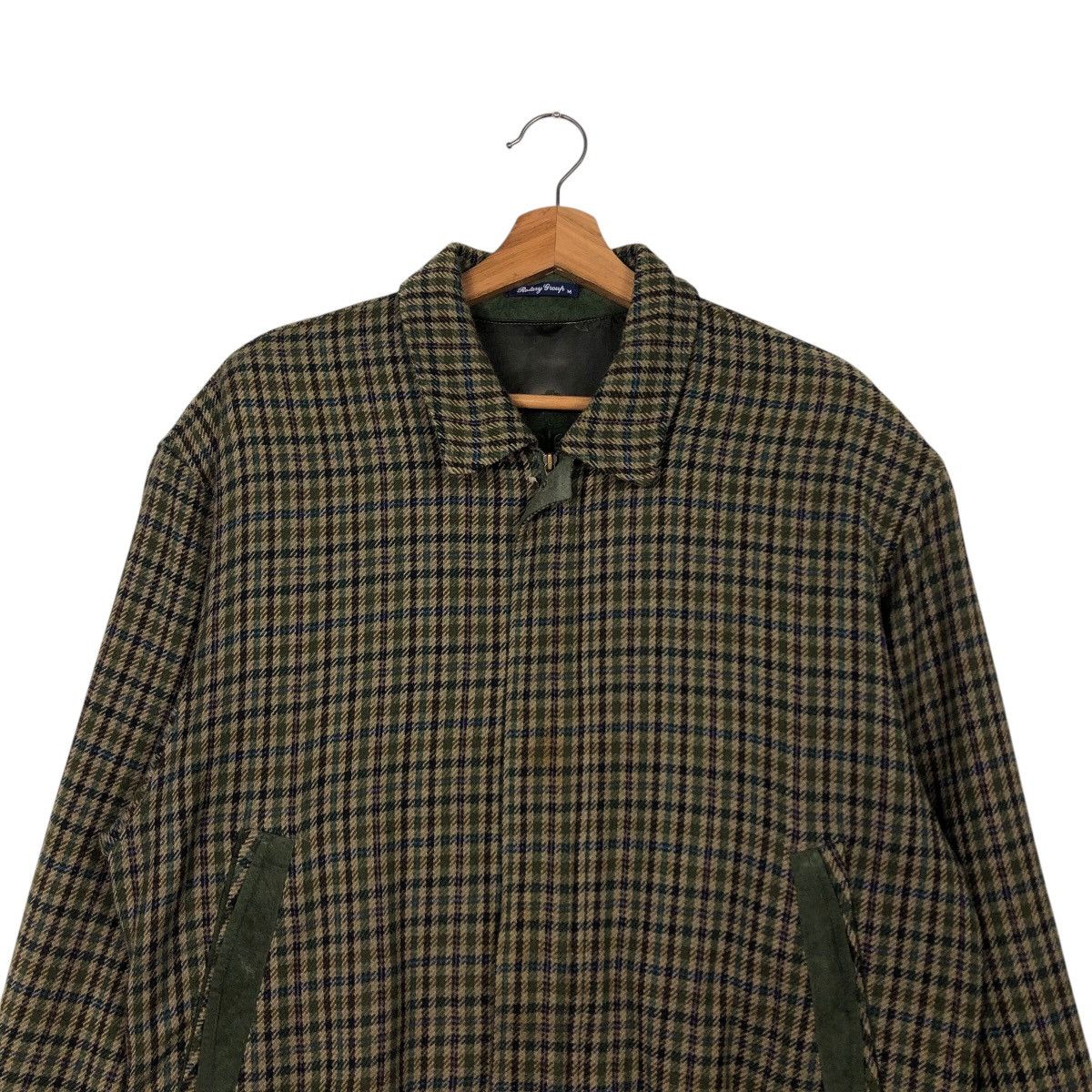 Issey Miyake 📌Vintage Bomber Jacket Rotary Enough Tartan Design Size US M / EU 48-50 / 2 - 4 Thumbnail
