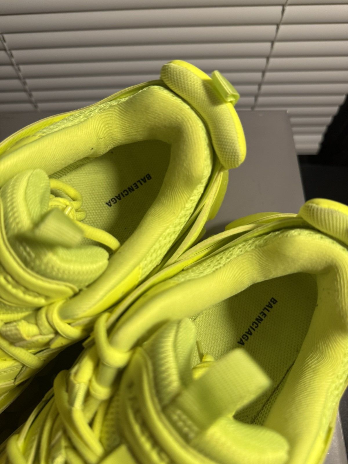 Balenciaga Balenciaga Track Neon Yellow Low Top Sneaker 7 US / 40 EU Size US 7 / EU 40 - 16 Thumbnail