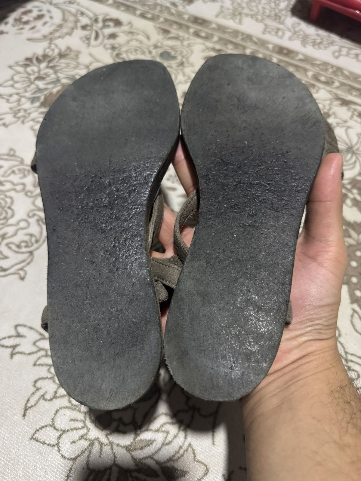 Rick Owens Vtg Rick Owens Suede Cross Tie Sandal Size US 9.5 / EU 42-43 - 5 Thumbnail