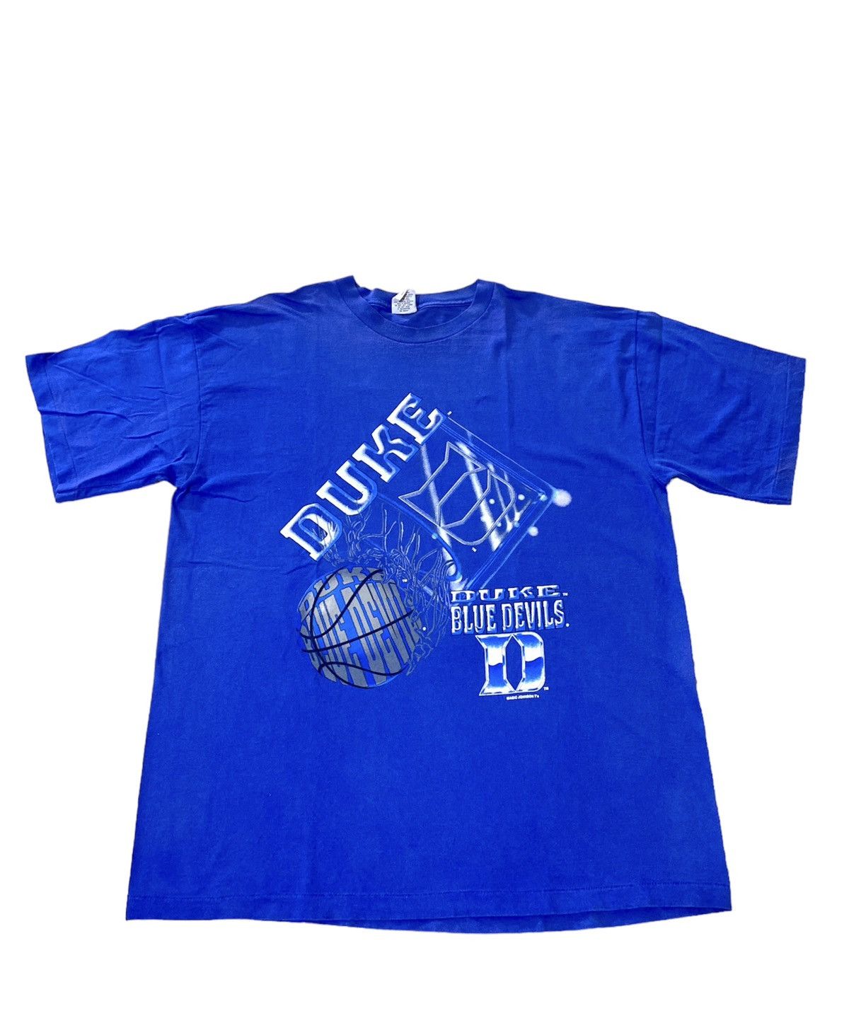 NBA Vintage Riddel Duke Blue Devil Magic Johnson Copyright Size US XL / EU 56 / 4 - 1 Thumbnail