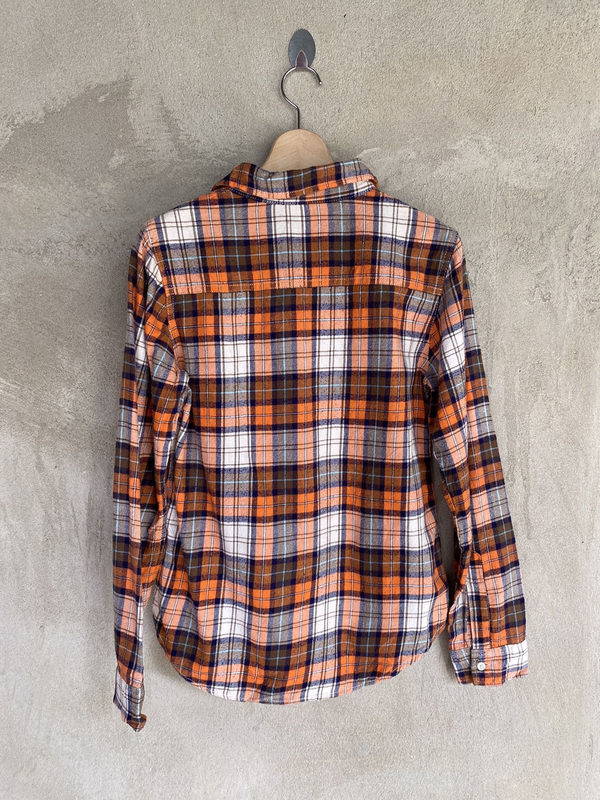 Flannel Vintage Wrangler Plaid Tartan Flannel Shirt Size US XS / EU 42 / 0 - 7 Thumbnail