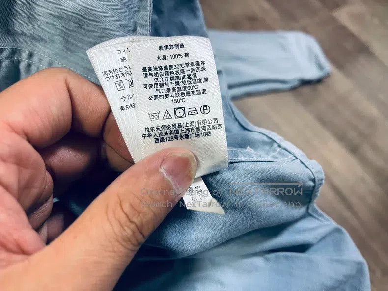 RRL Ralph Lauren RRL Ralph Lauren Blue dyed indigo embroidered flying tire Size US L / EU 52-54 / 3 - 5 Thumbnail