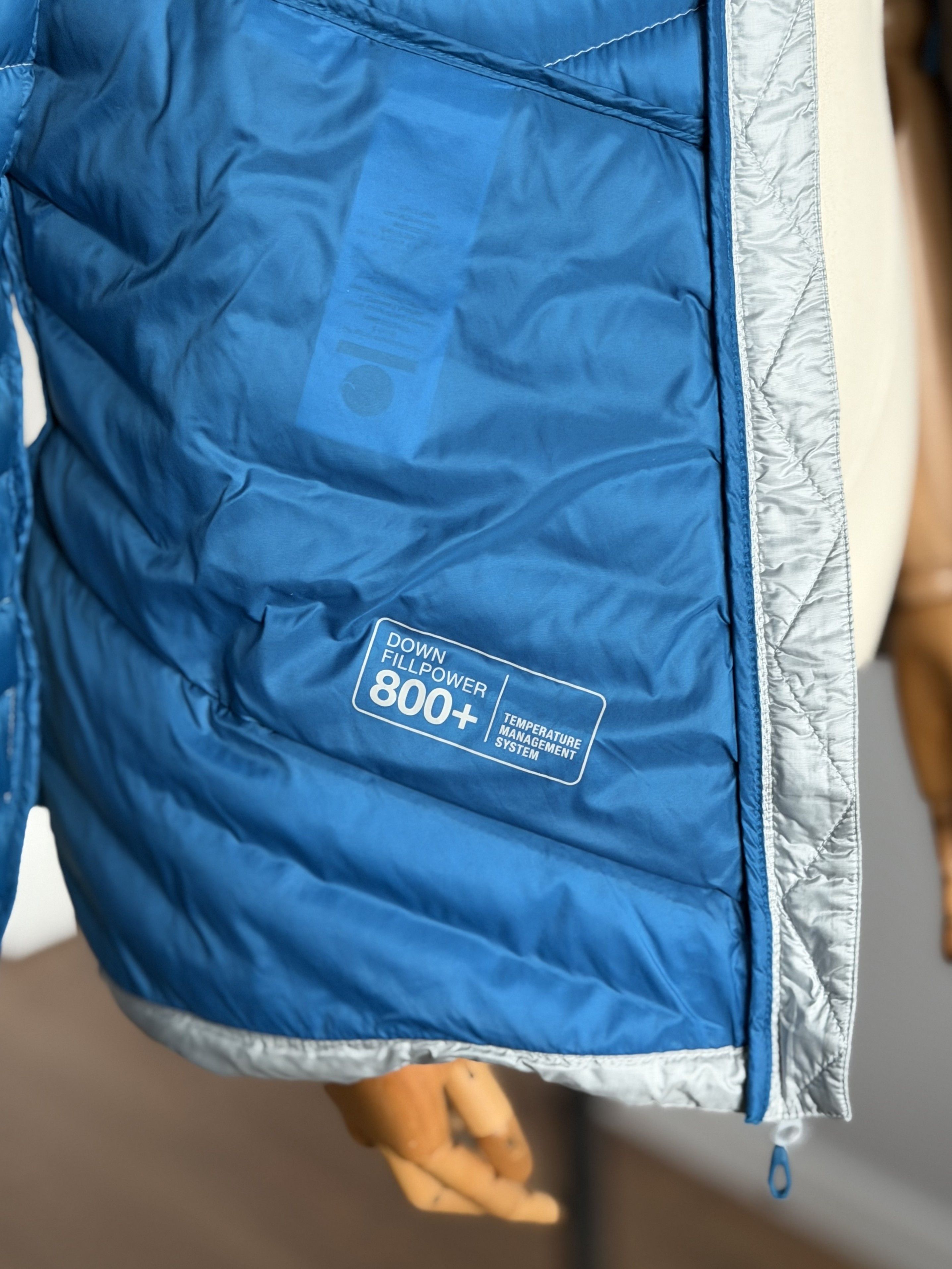 Mammut MAMMUT 'Broad Peak' Down Fill Power 800+ Jacket Metal Gray Size M / US 6-8 / IT 42-44 - 14 Thumbnail