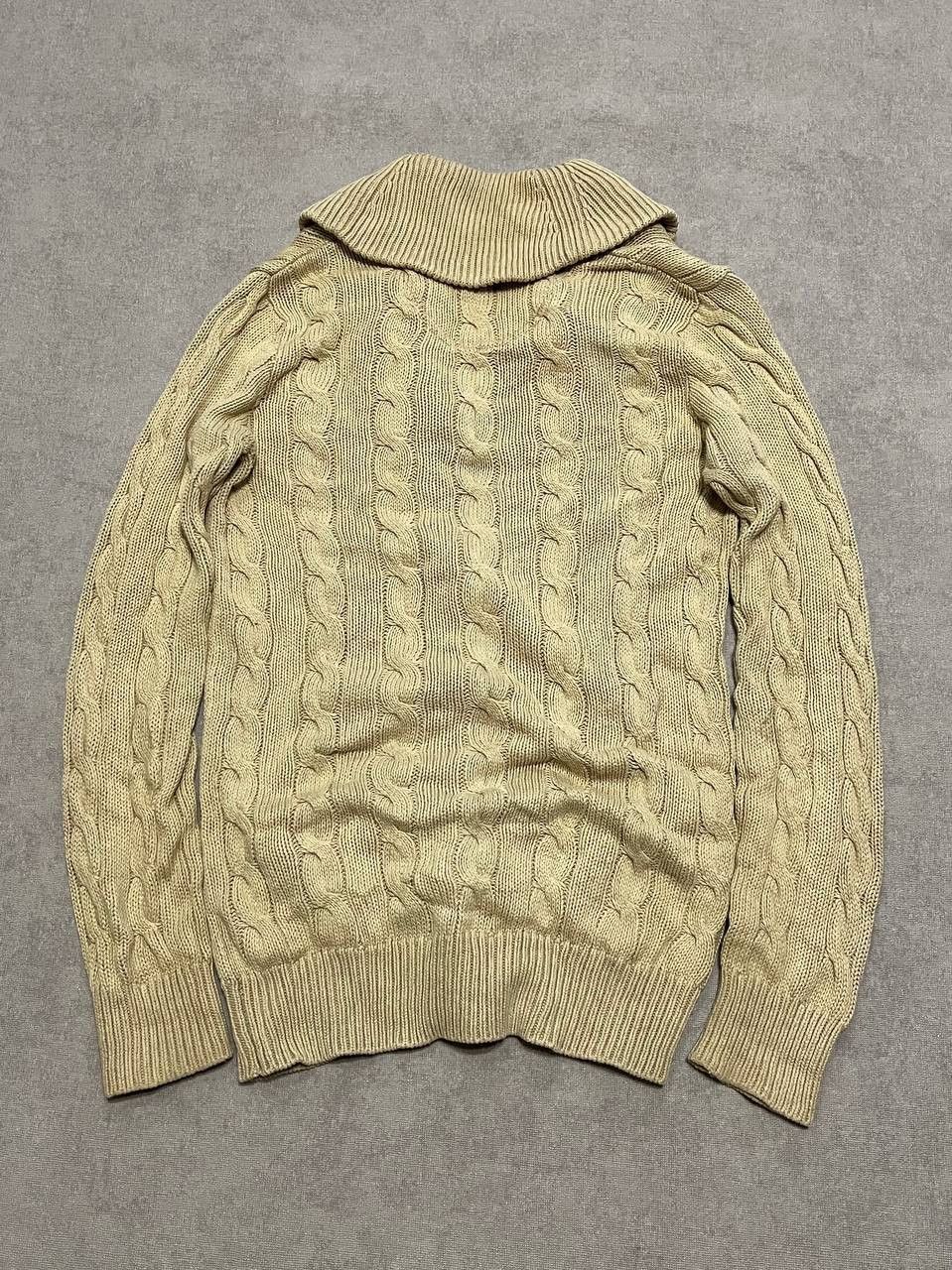 Polo Ralph Lauren Vintage Polo Ralph Lauren Women`s Cable Knit Sweater Sz M Size M / US 6-8 / IT 42-44 - 2 Thumbnail