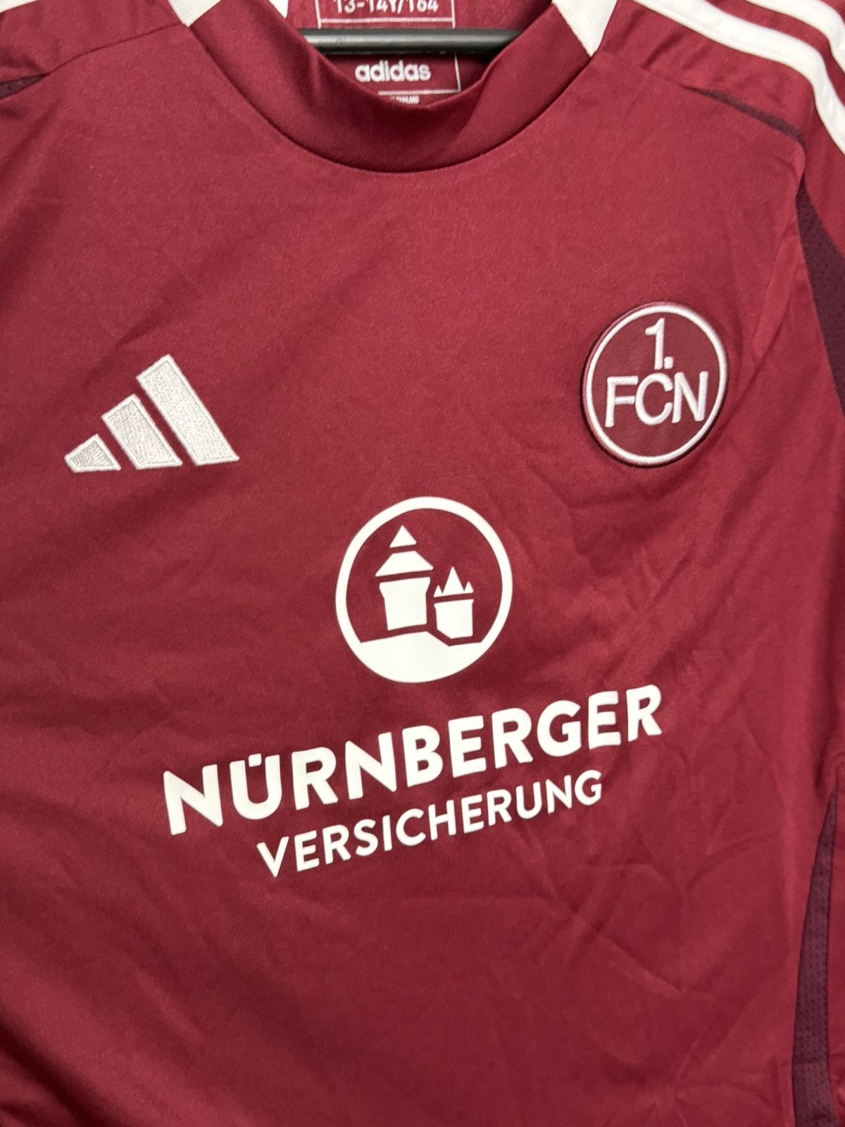 Adidas KIDS FC Nurnberg 24/25 Home Football Jersey T-Shirt Size US XS / EU 42 / 0 - 3 Thumbnail
