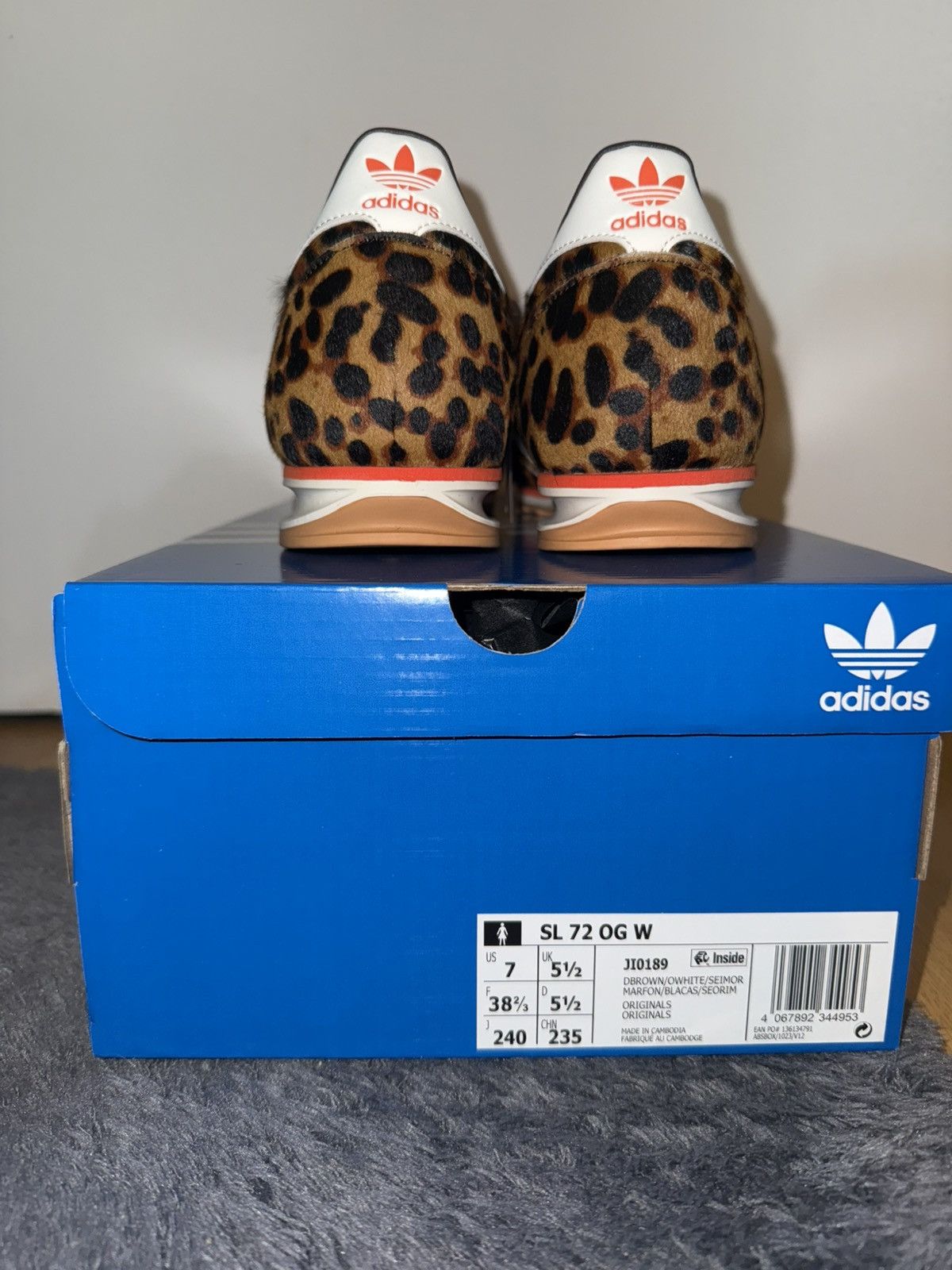 Adidas Adidas SL72 OG W Leopard Size US 7 / IT 37 - 9 Thumbnail