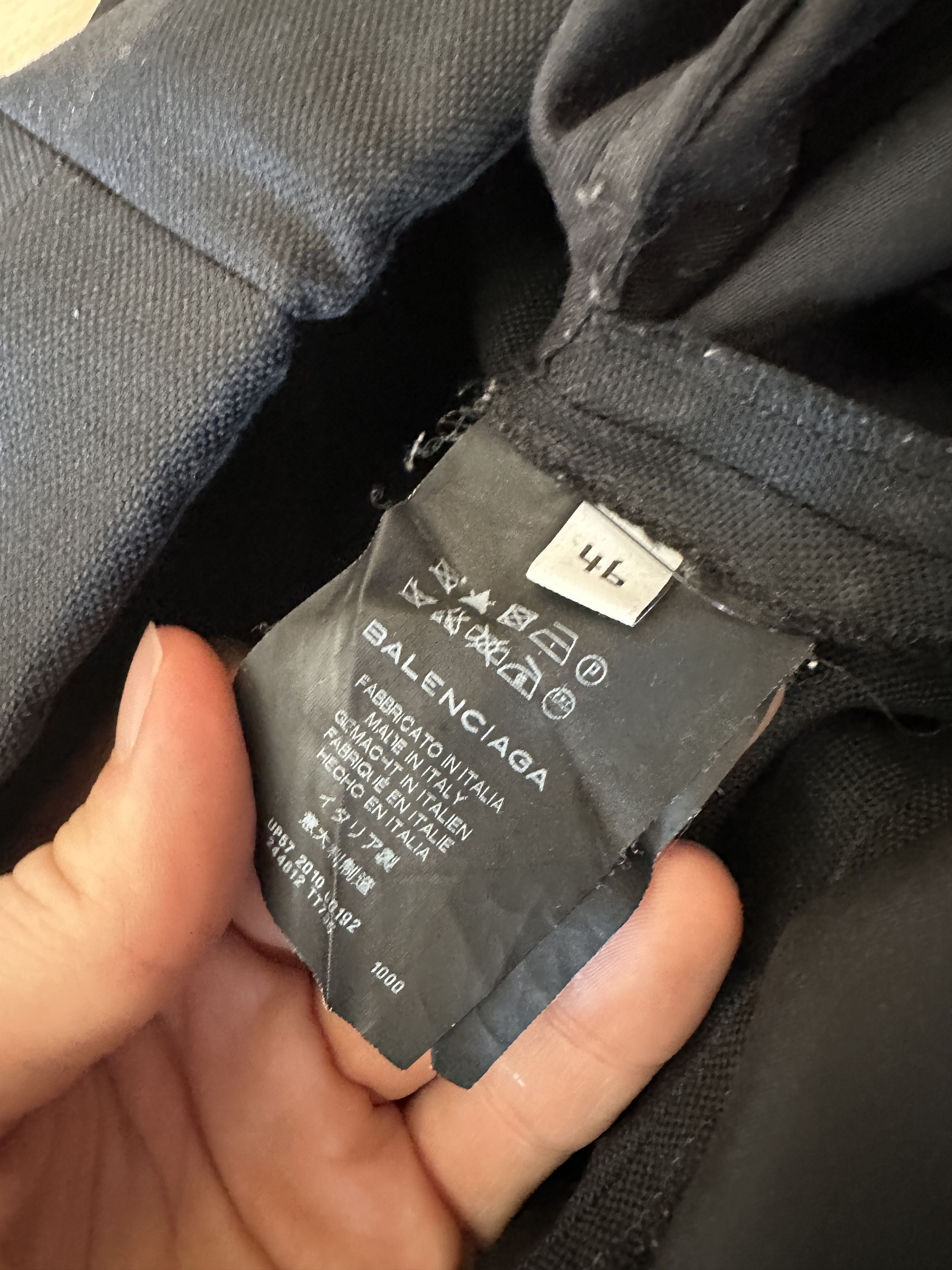 Balenciaga Balenciaga Wool Pleated Trousers Size ONE SIZE - 4 Thumbnail