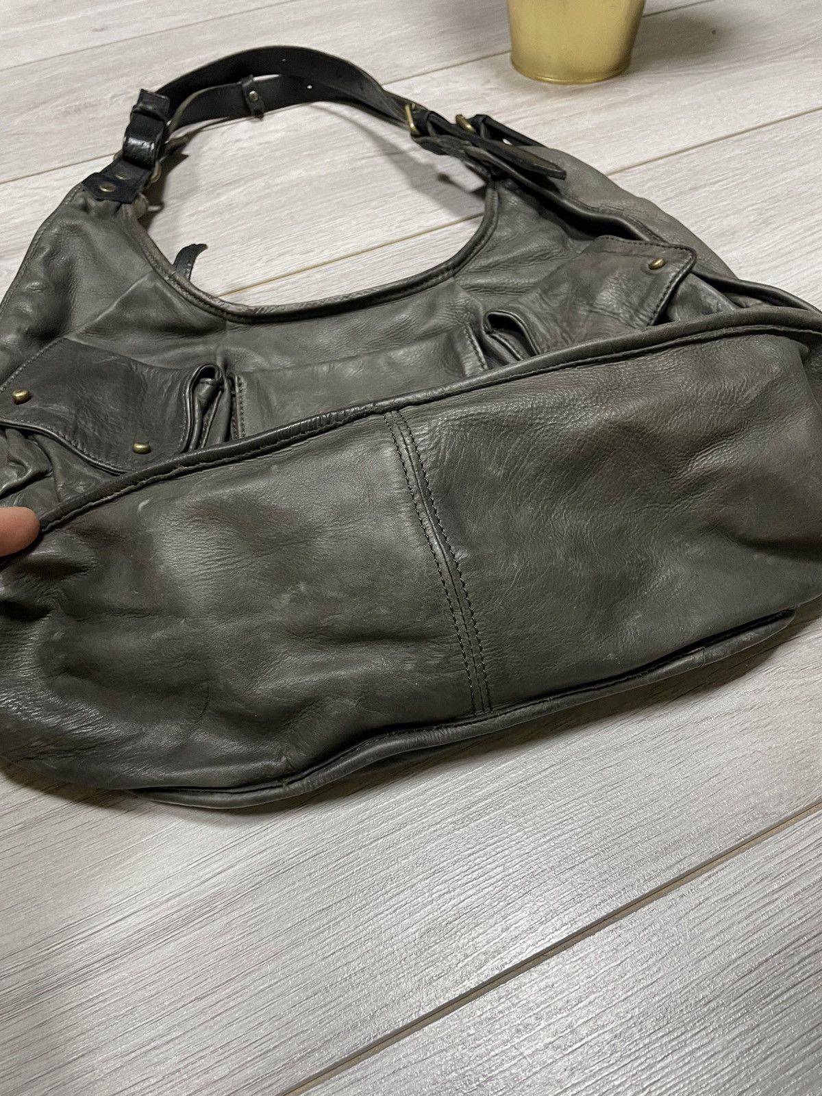 Allsaints Allsaints avantgarde rare leather shoulder handle bag Size ONE SIZE - 4 Thumbnail