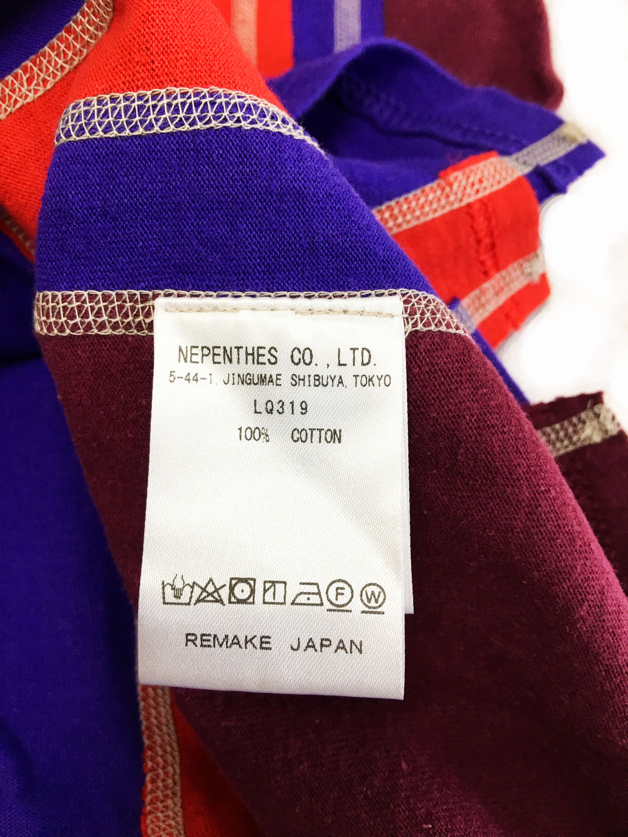 Japanese Brand Needles 7 Cuts Short Sleeve College T-shirt Small Size US S / EU 44-46 / 1 - 10 Thumbnail