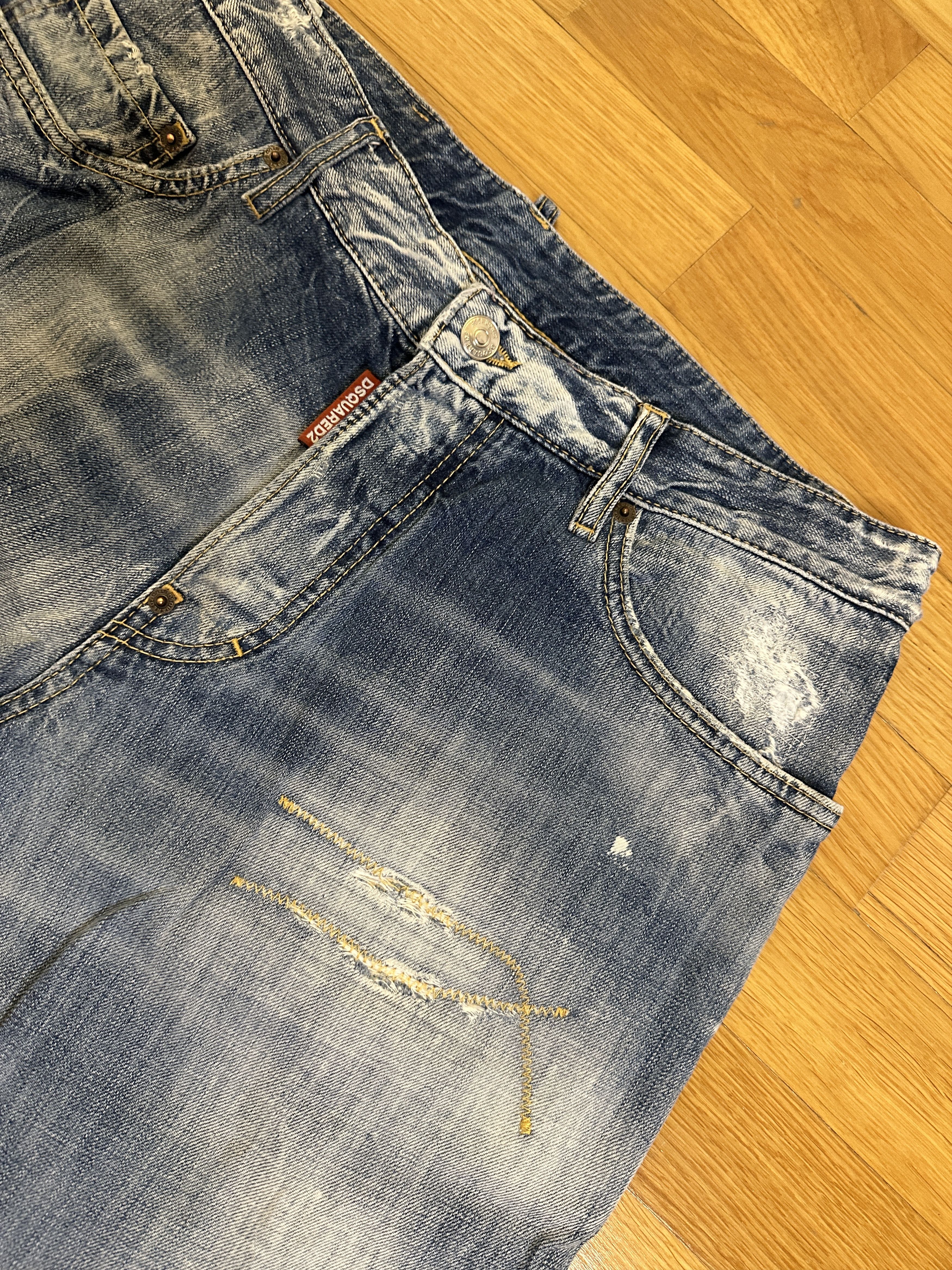 Dsquared2 Dsquared2 Roadie Jeans Size US 32 / EU 48 - 2 Thumbnail