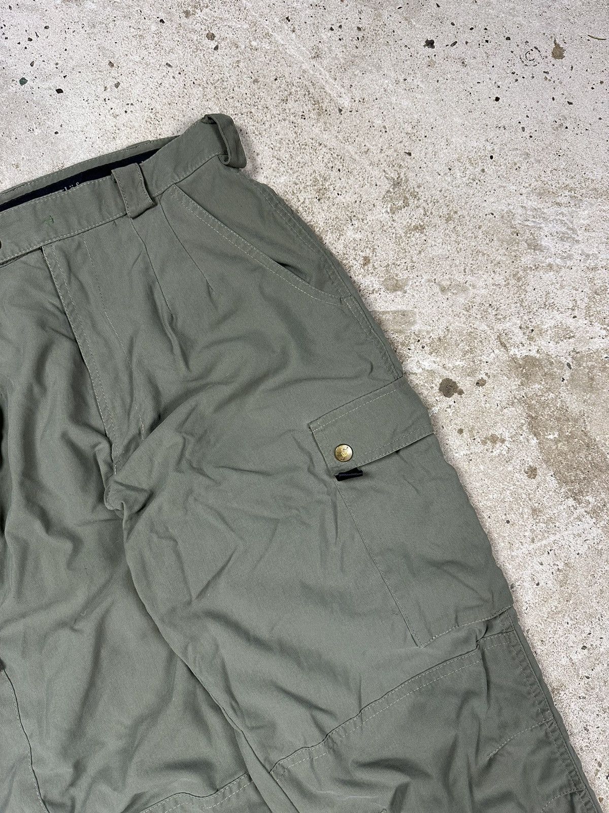 Haglofs × Vintage ‼️ Vintage 90s Haglofs Cargo Khaki Outdoor Hiking Pants Size US 30 / EU 46 - 6 Thumbnail