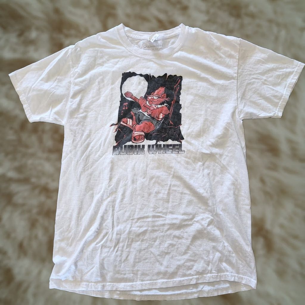 Fruit Of The Loom Rubix Wheel Band T Shirt Tee Sz Medium Funk Blues Columbus Ohio Jam Band Size US M / EU 48-50 / 2 - 1 Thumbnail