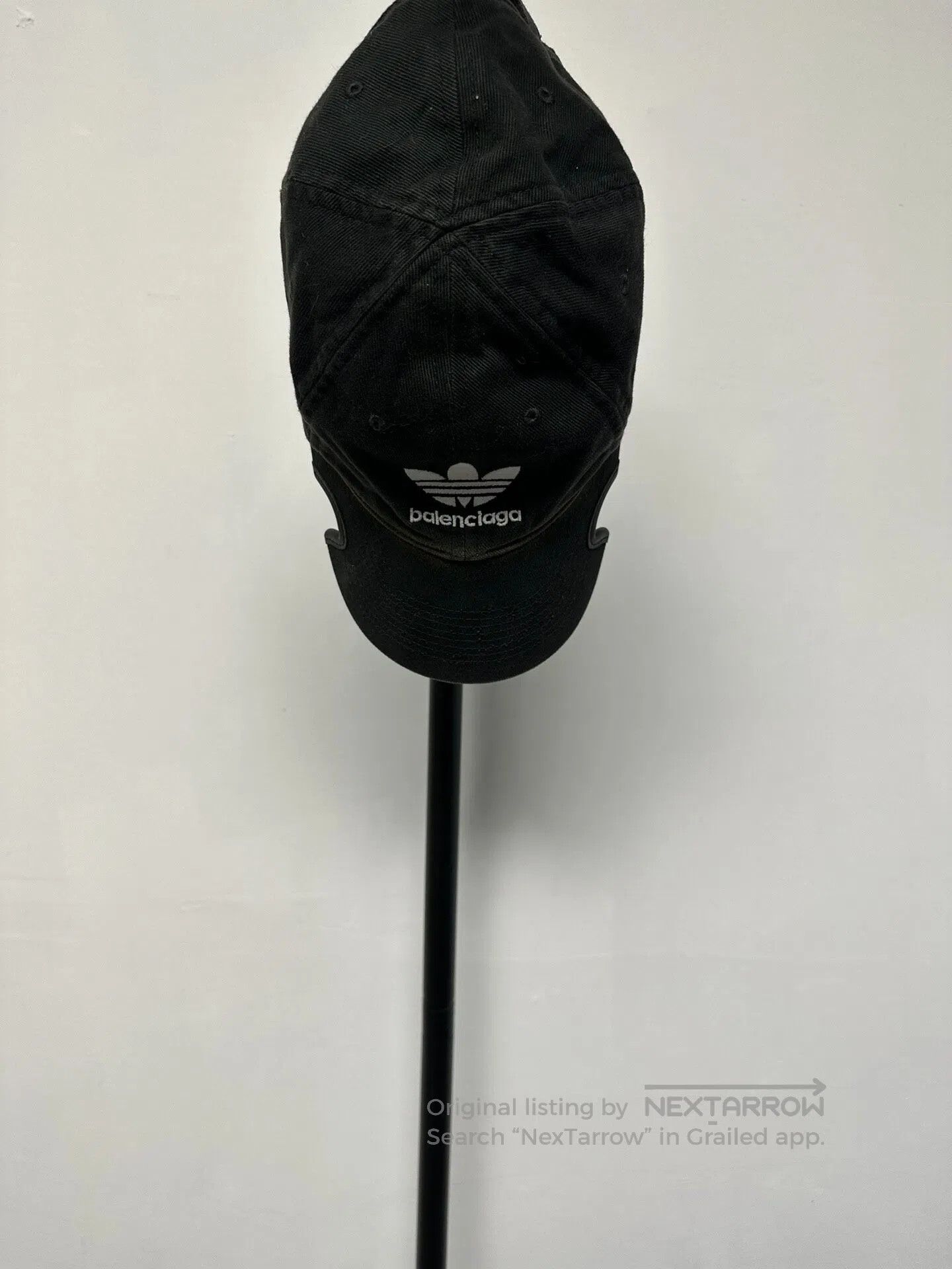 Balenciaga ? Balenciaga B Logo Visor - Red/Black | Grailed