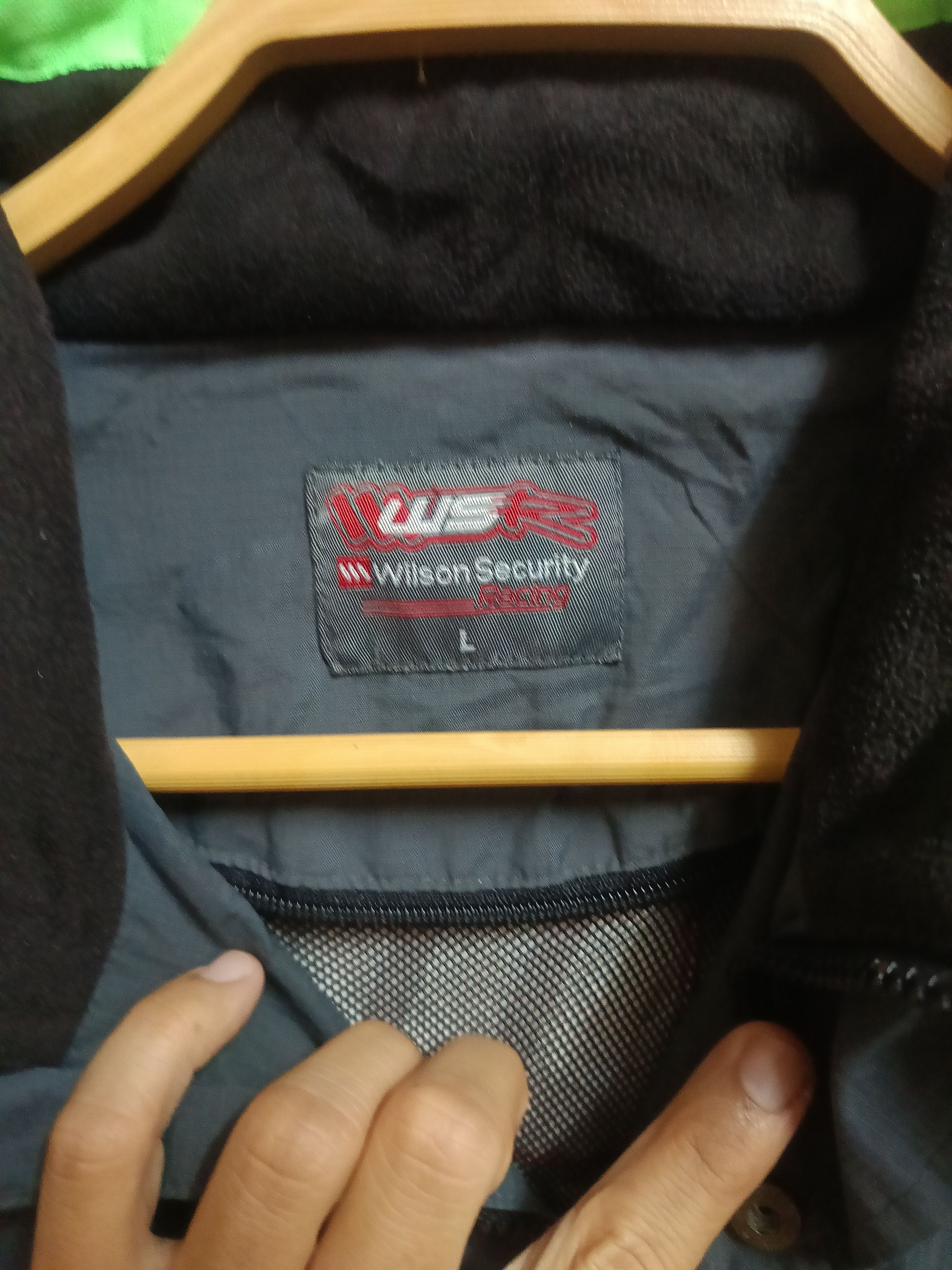 NASCAR Wilson Security Racing team Jacket Size US L / EU 52-54 / 3 - 5 Thumbnail